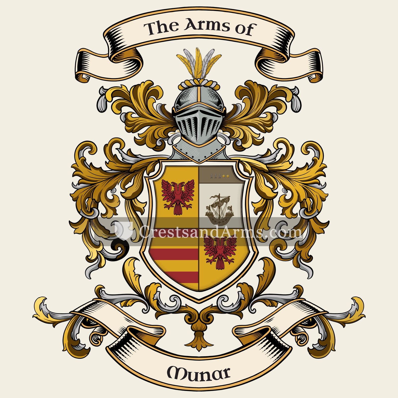 The Munar coat of arms