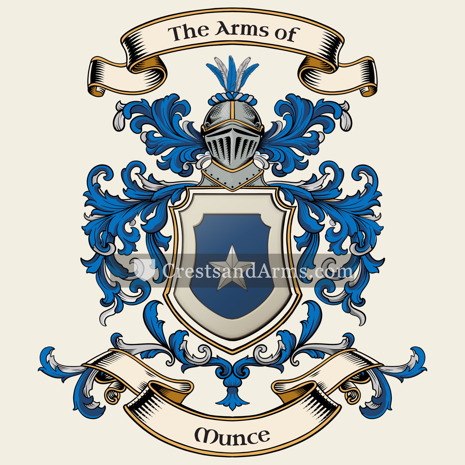 The Munce coat of arms