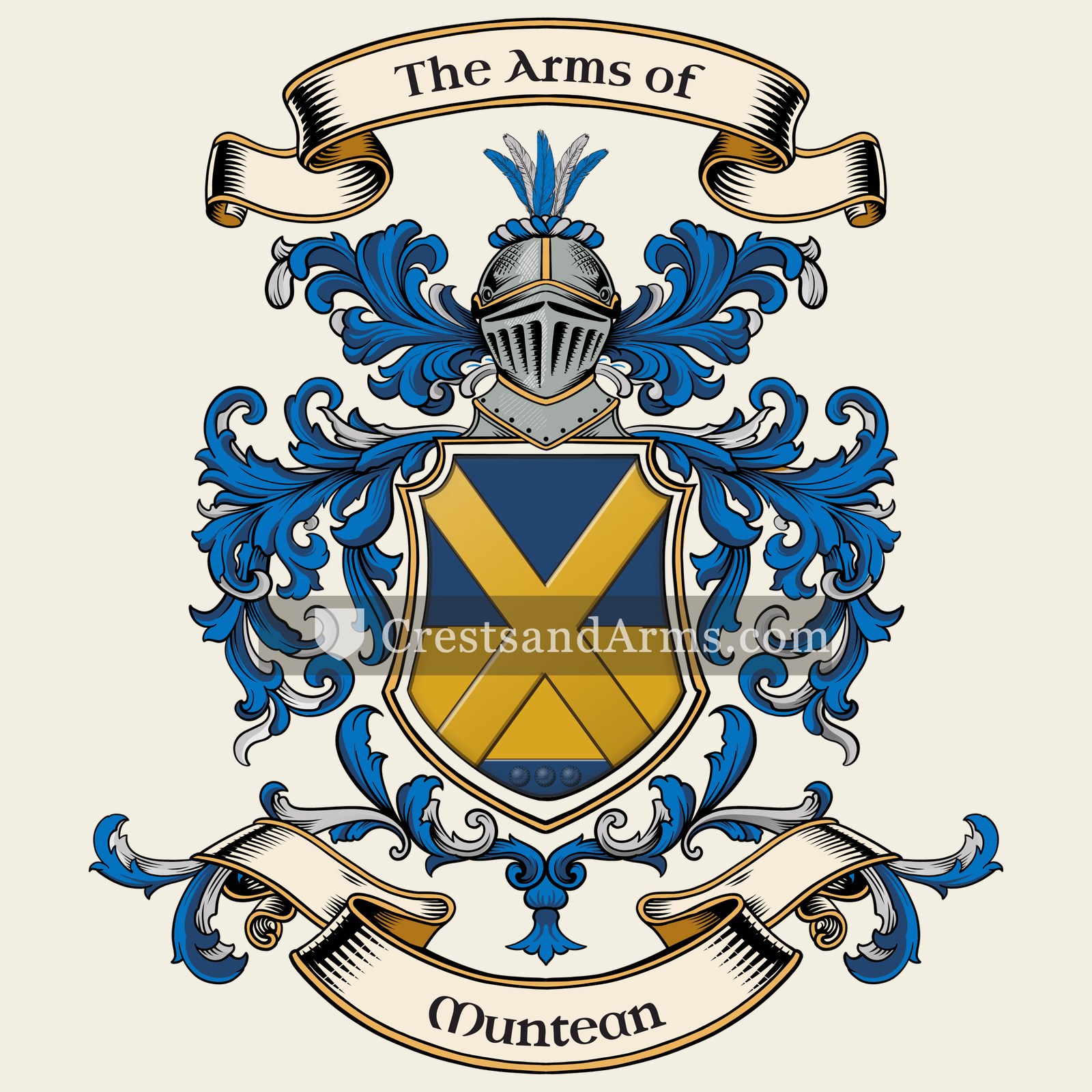 The Muntean coat of arms