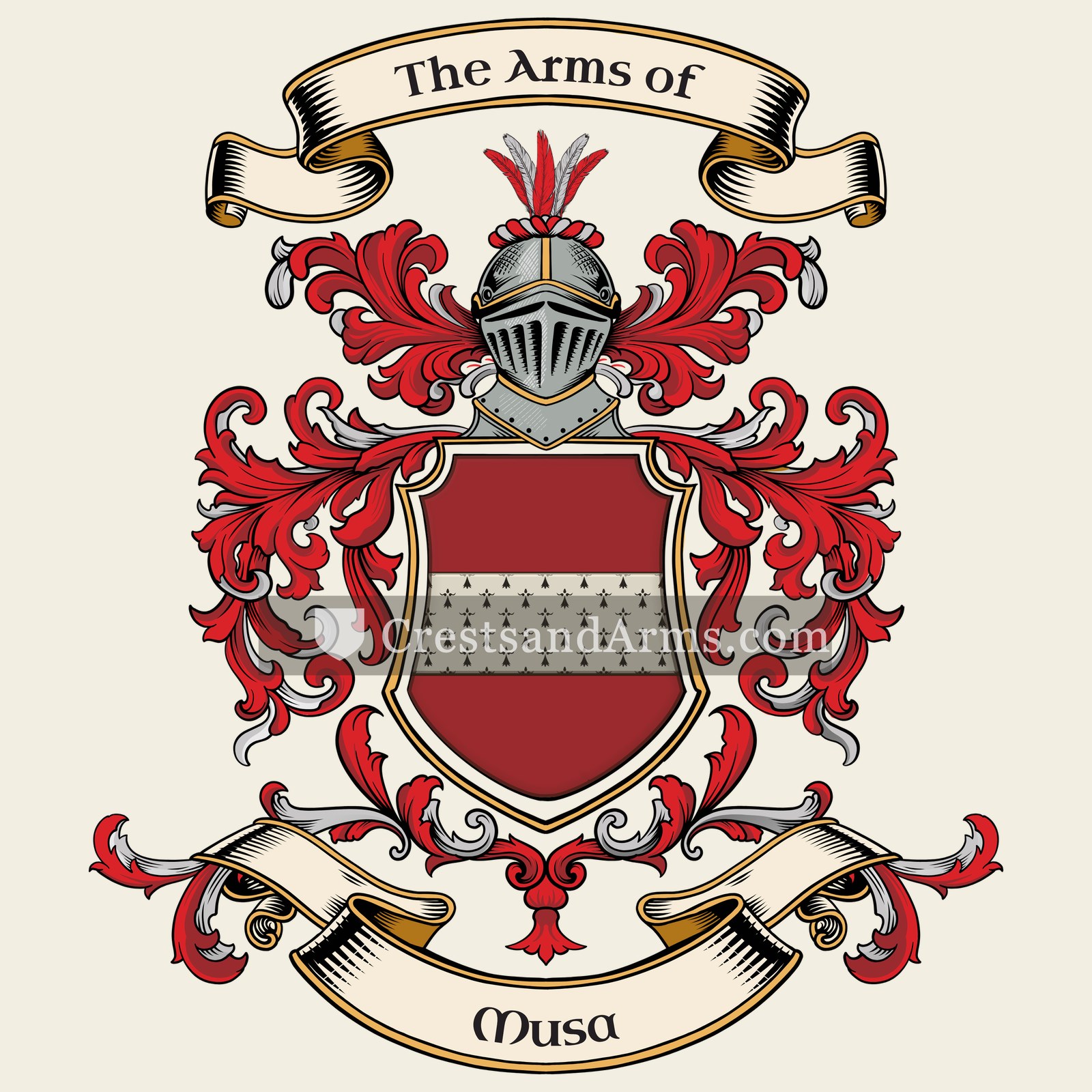 The arms
