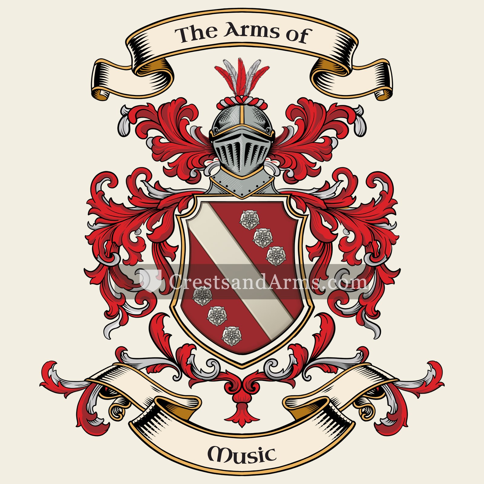The arms