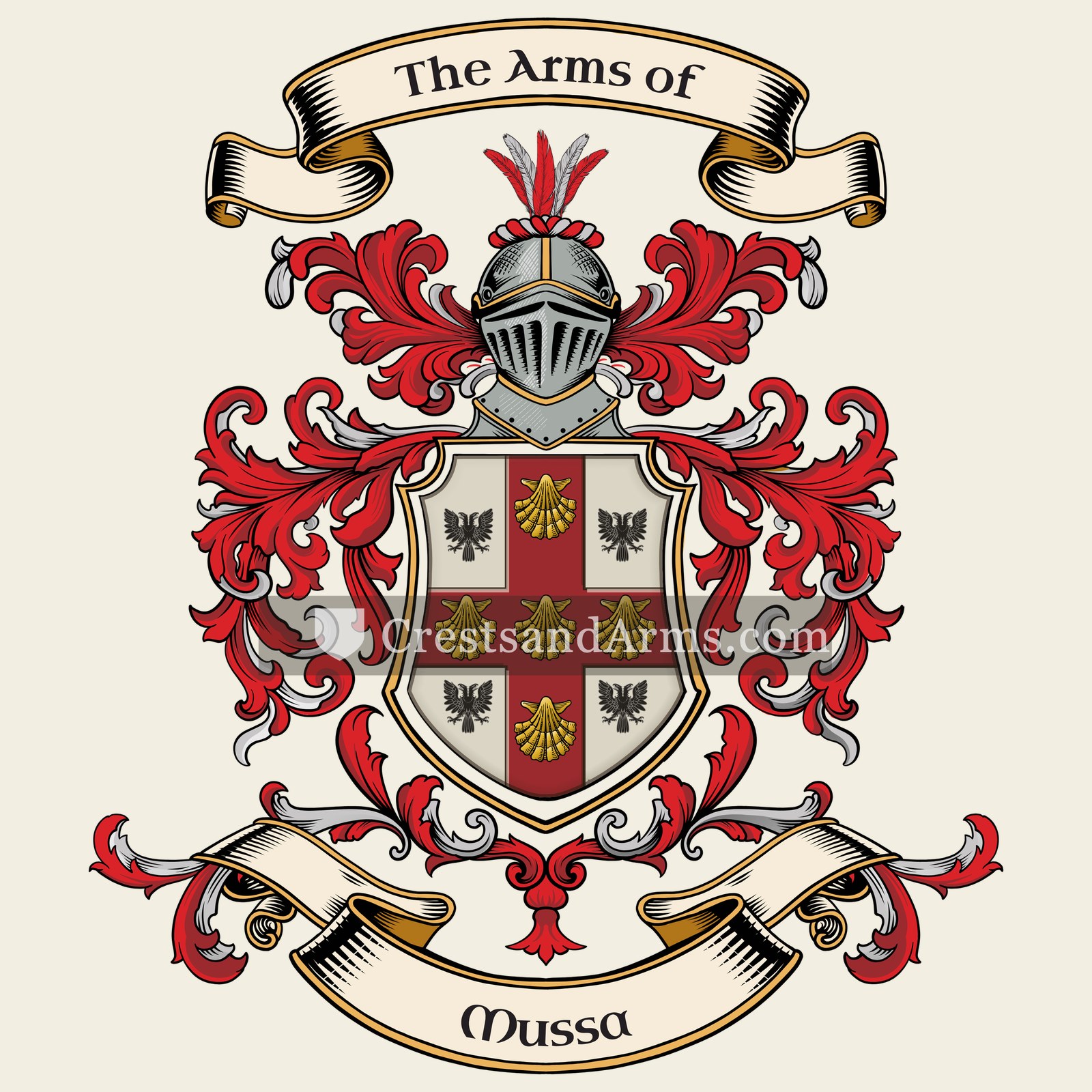 The arms