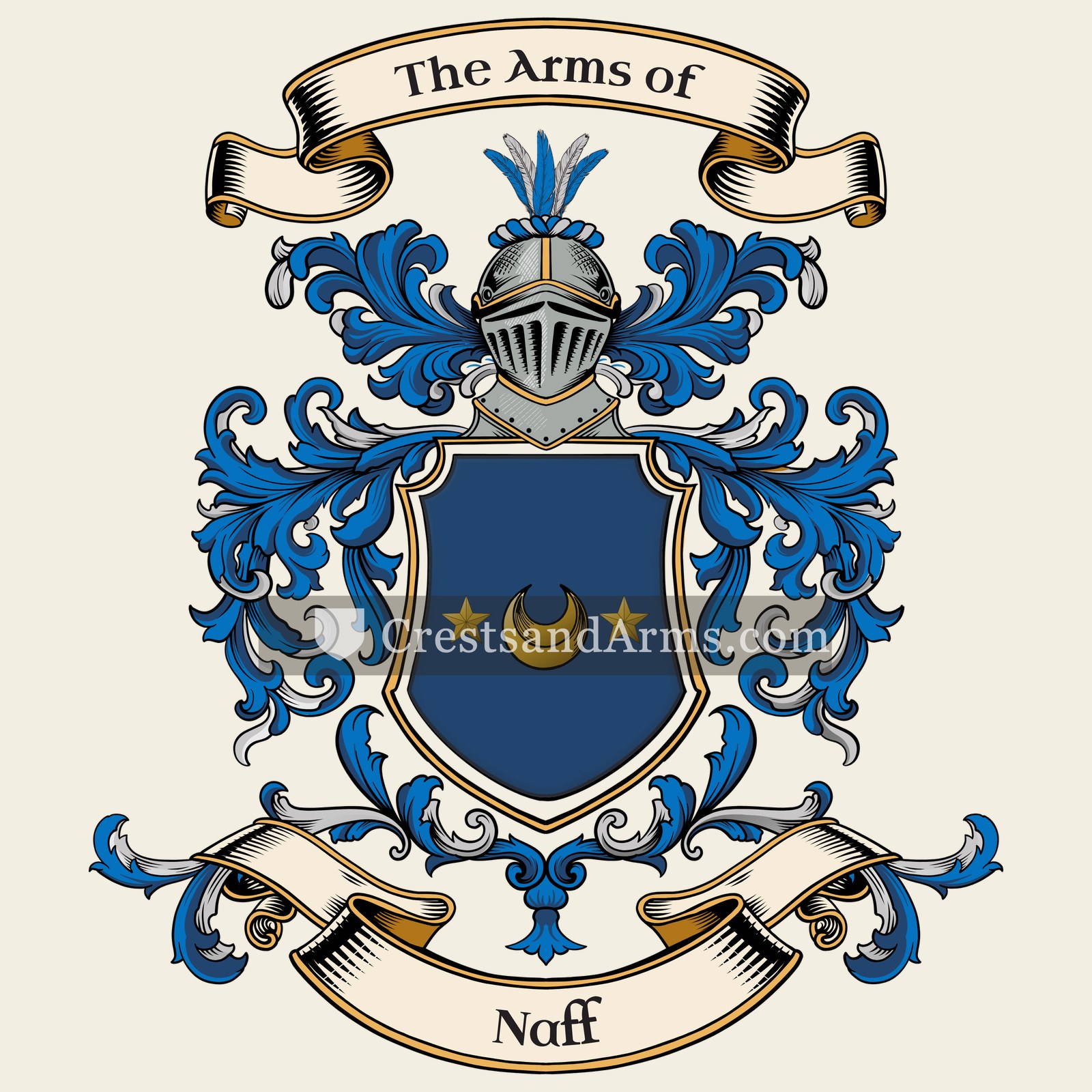 The Naff coat of arms
