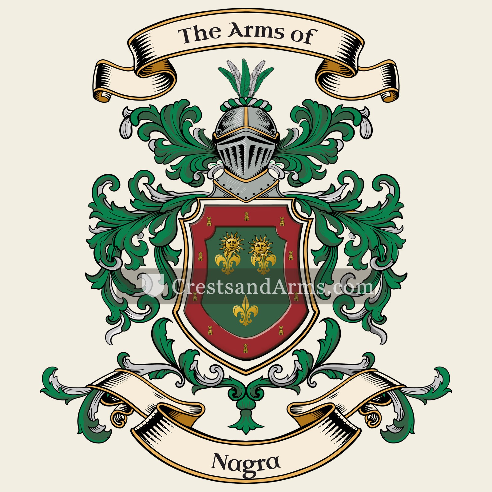 The Nagra coat of arms