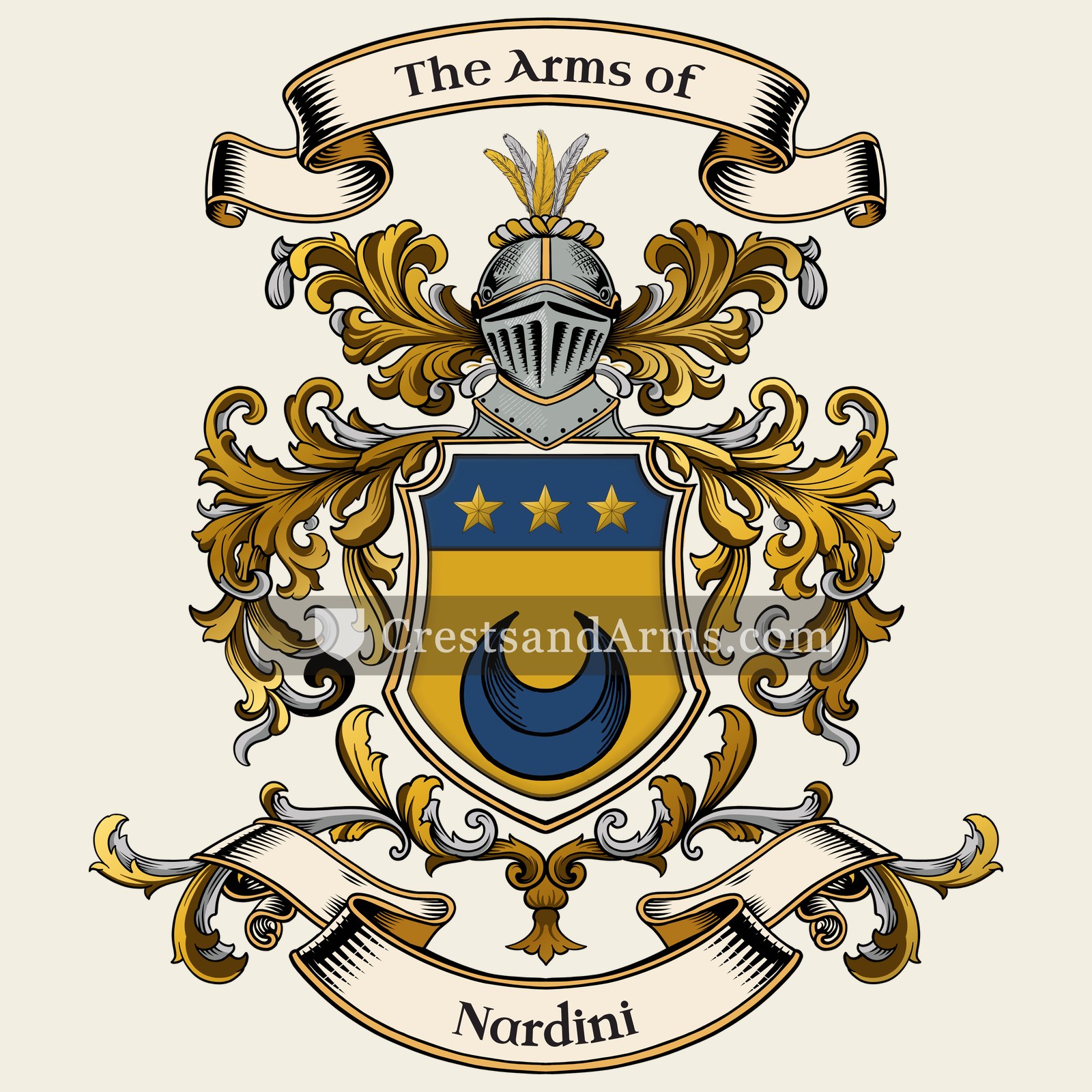 The Nardini coat of arms