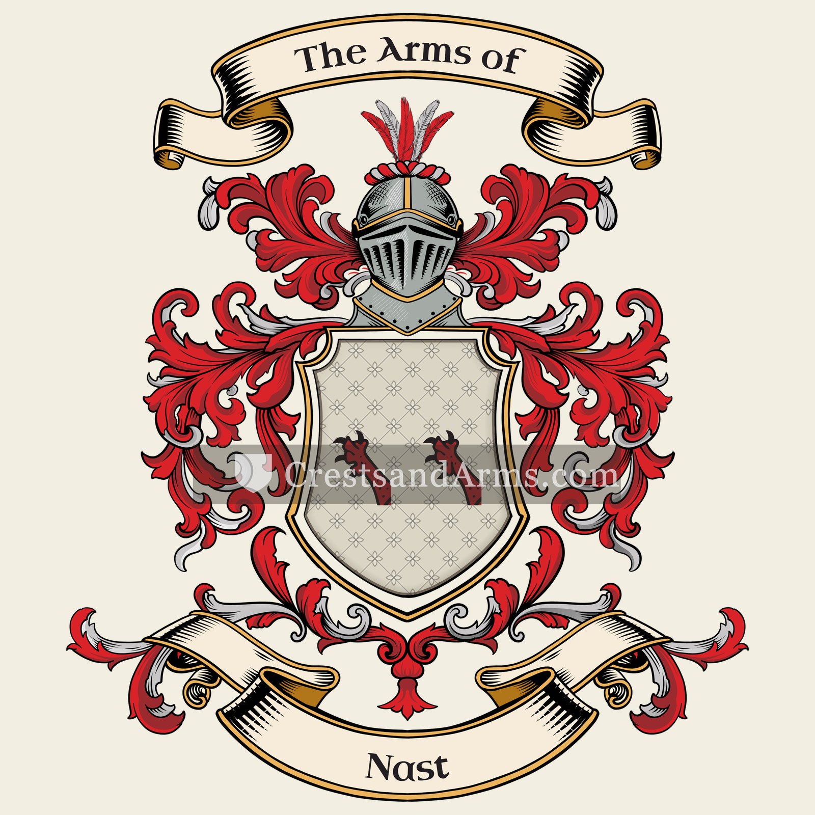 The arms