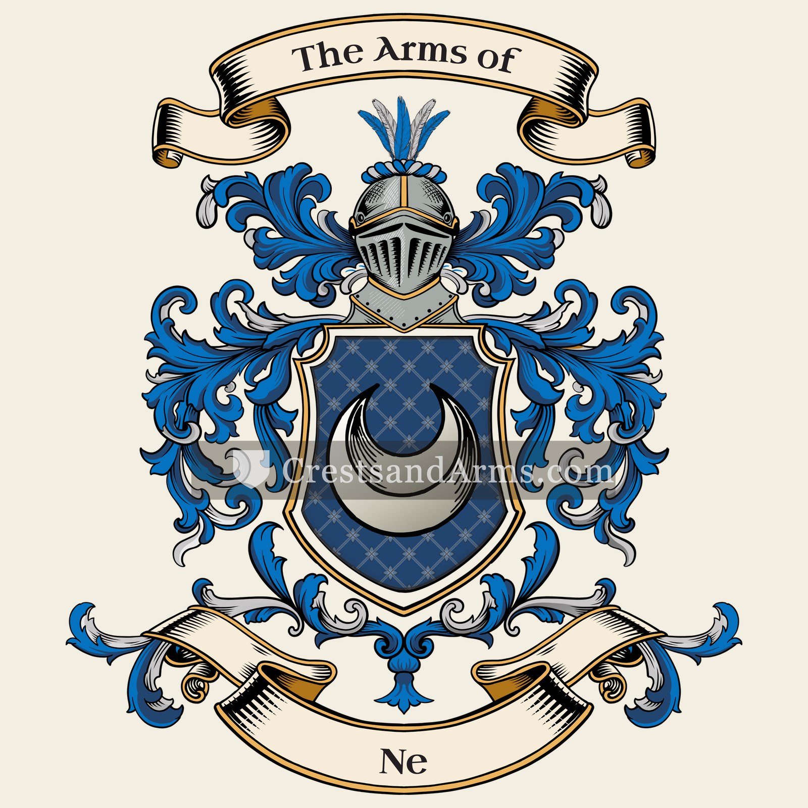 The Ne coat of arms