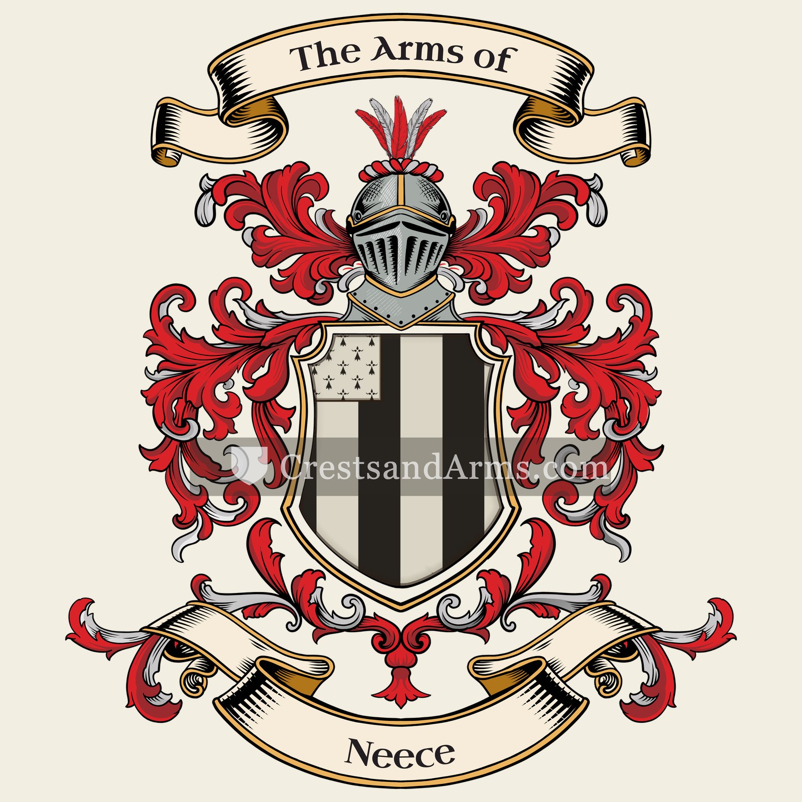 The Neece coat of arms