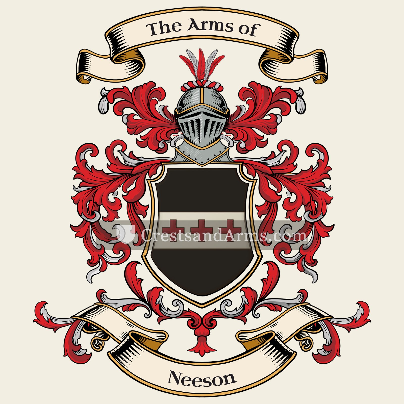 The Neeson coat of arms