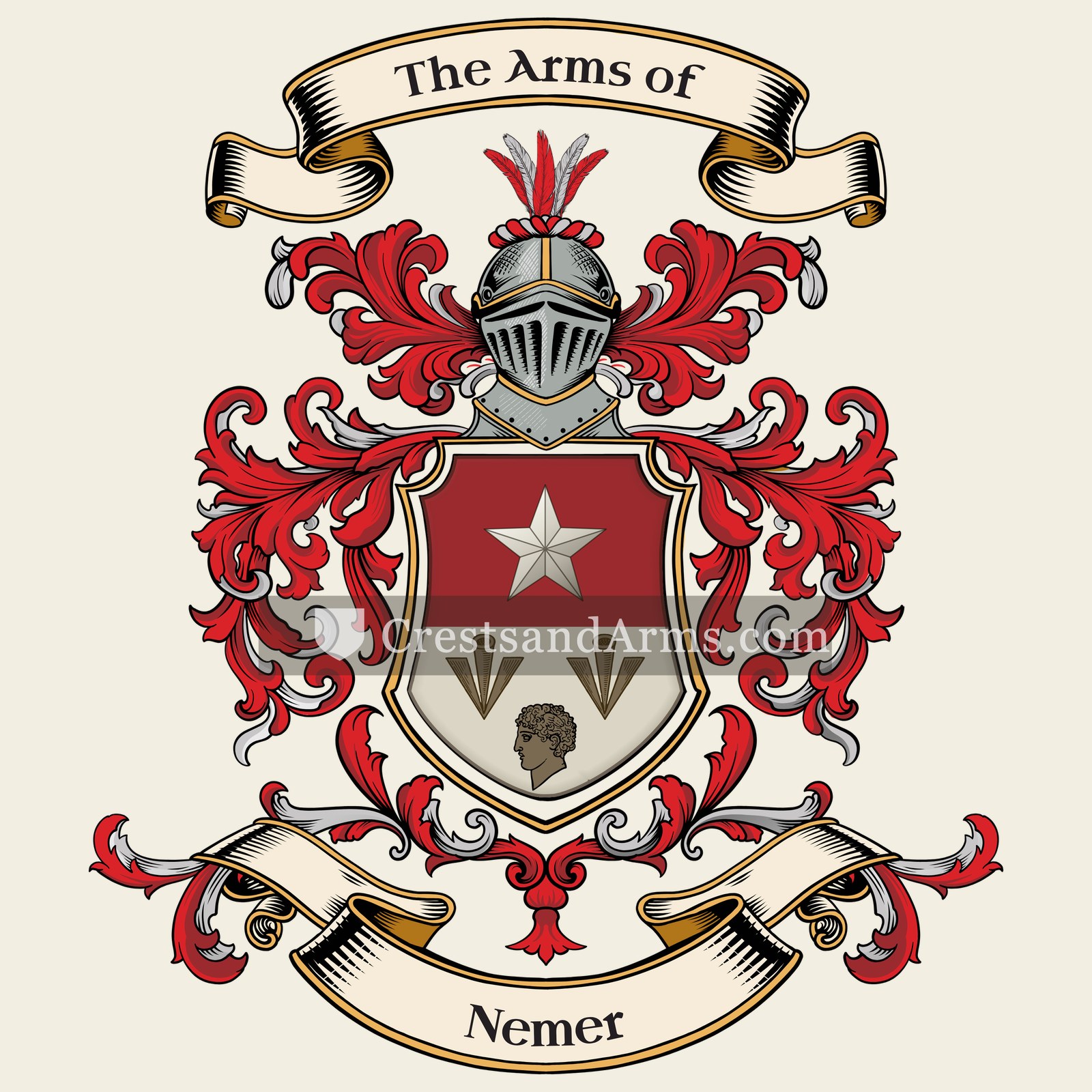 The arms