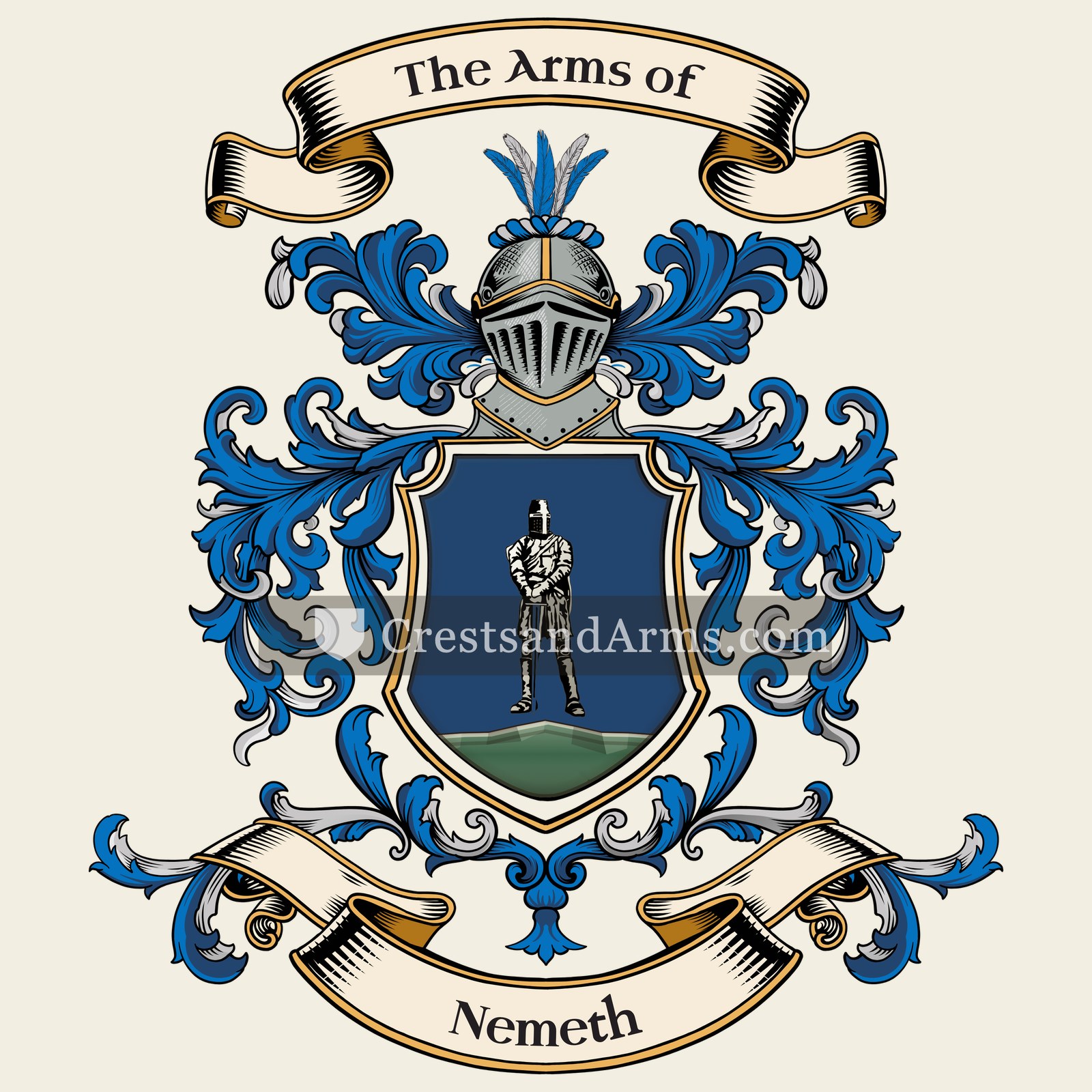 The Nemeth coat of arms