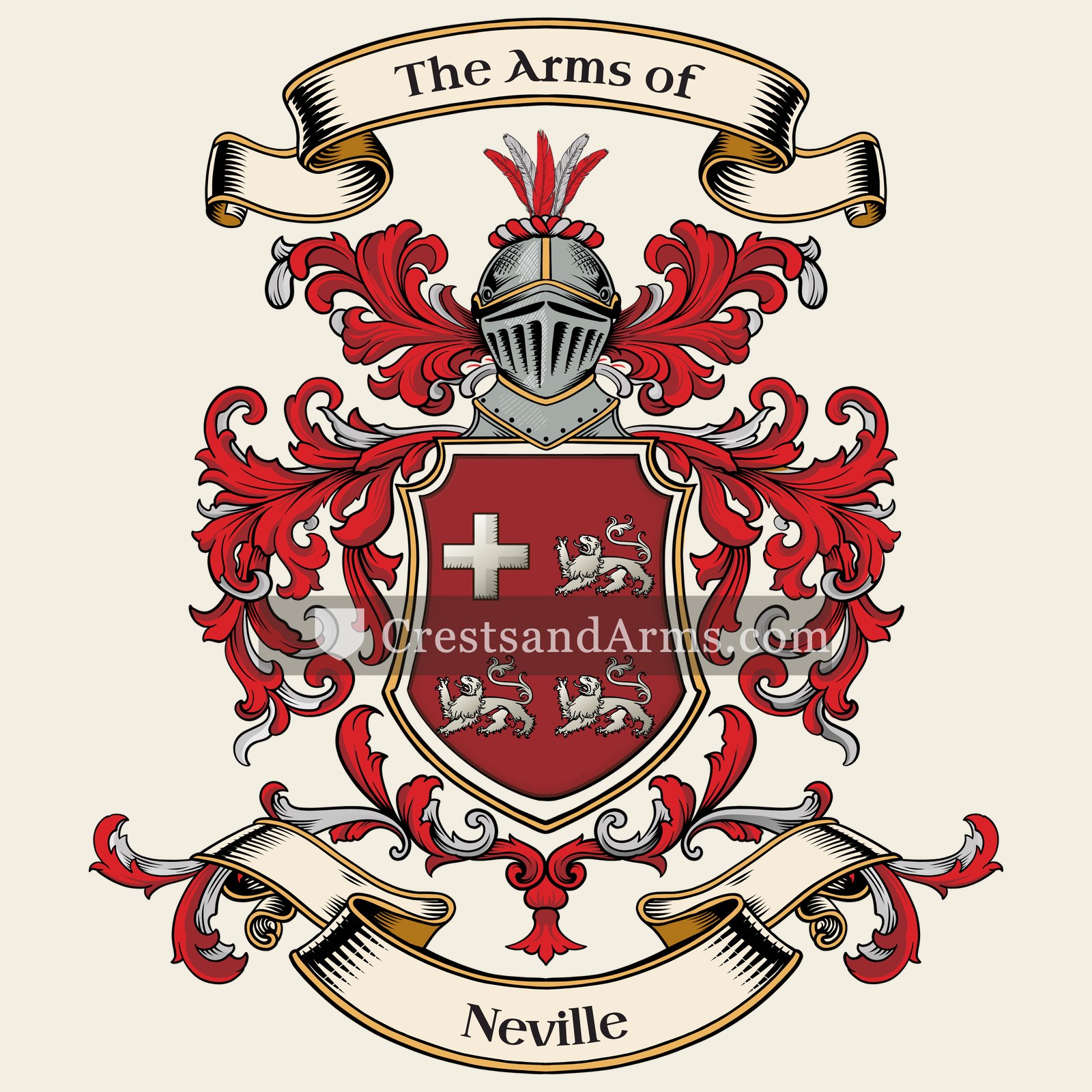 The arms