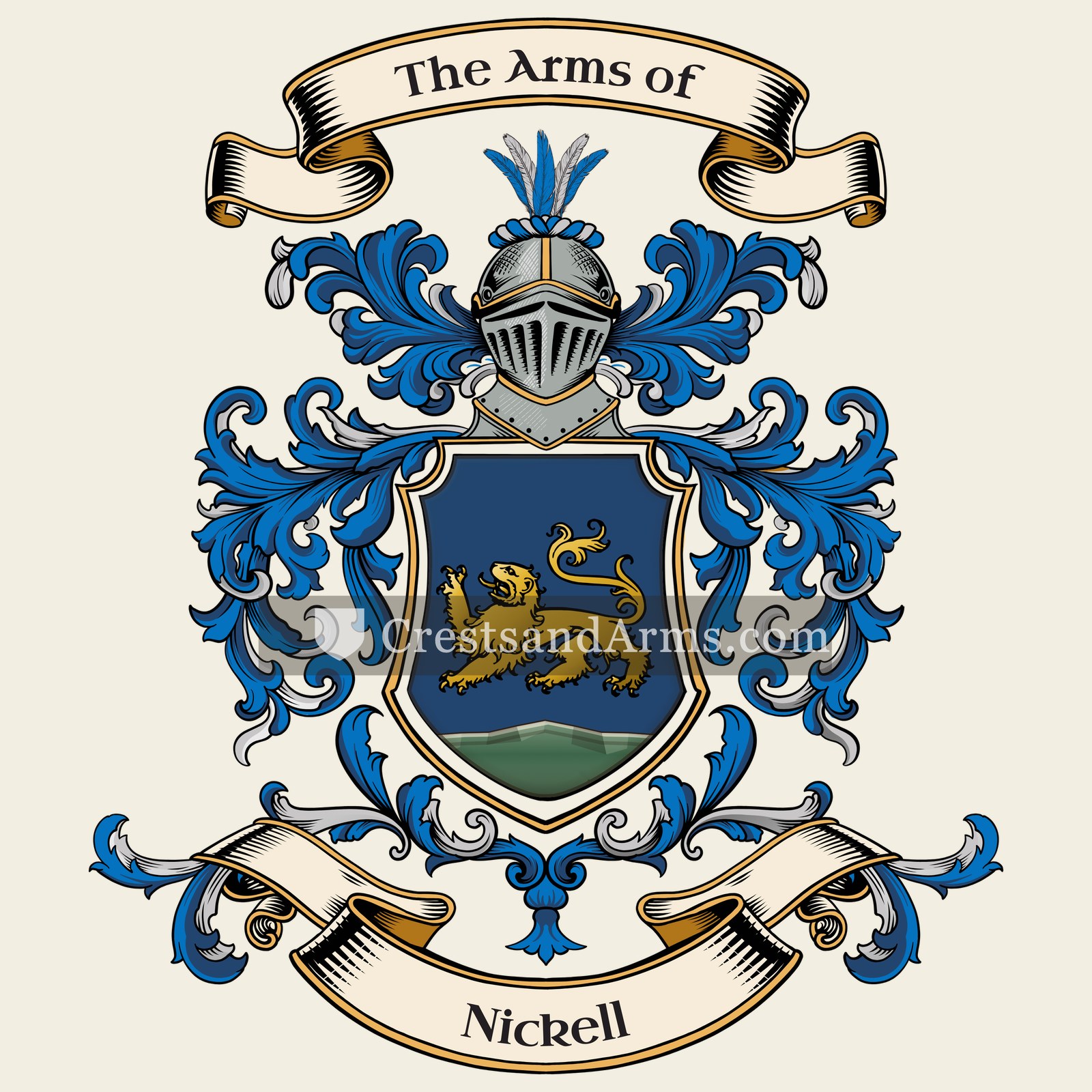 The Nickell coat of arms
