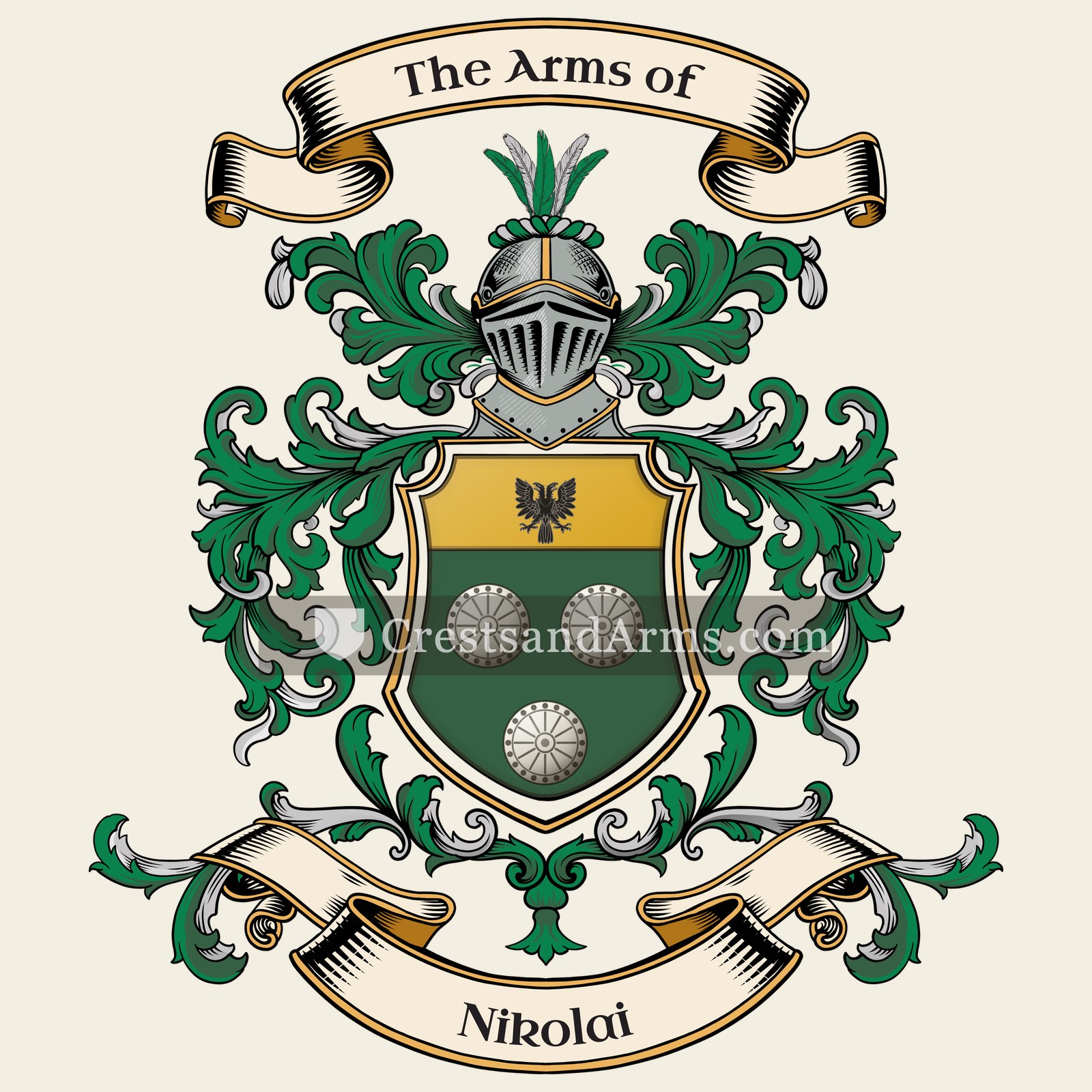 The Nikolai coat of arms