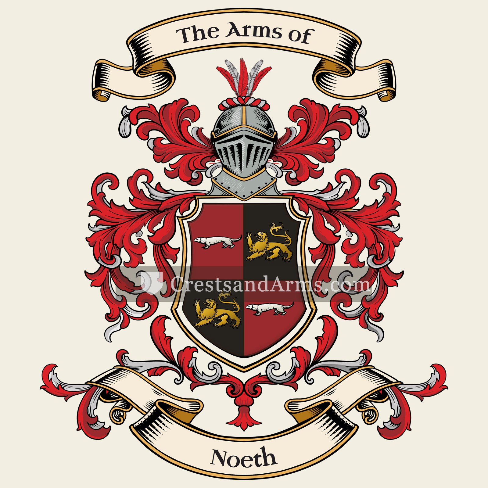 The Noeth coat of arms