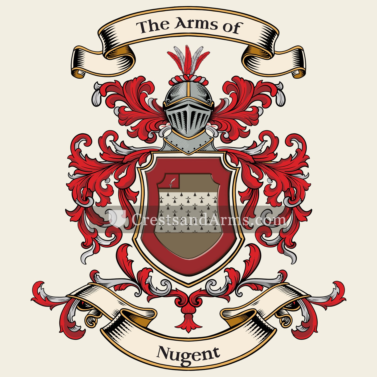 The Nugent coat of arms