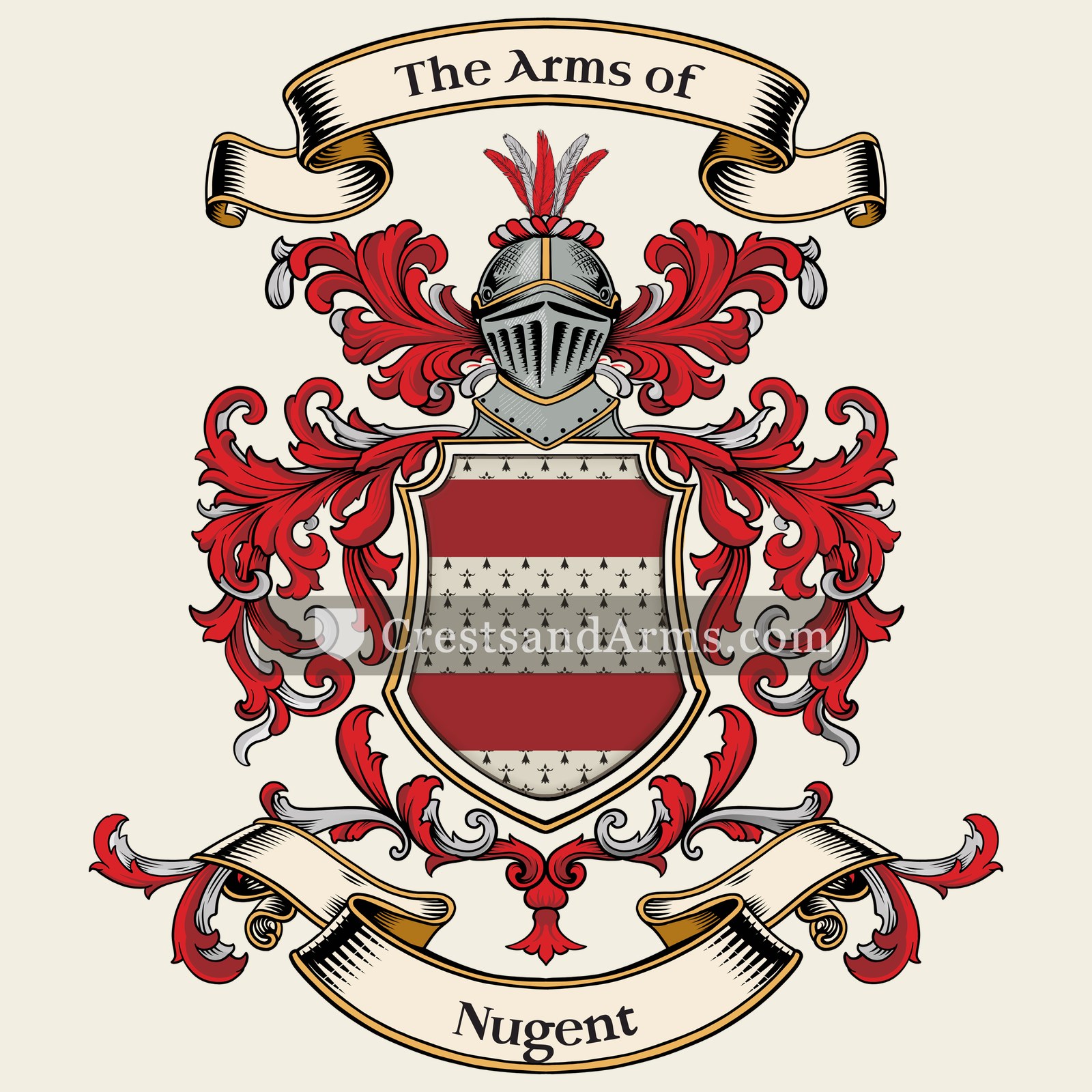 The Nugent coat of arms