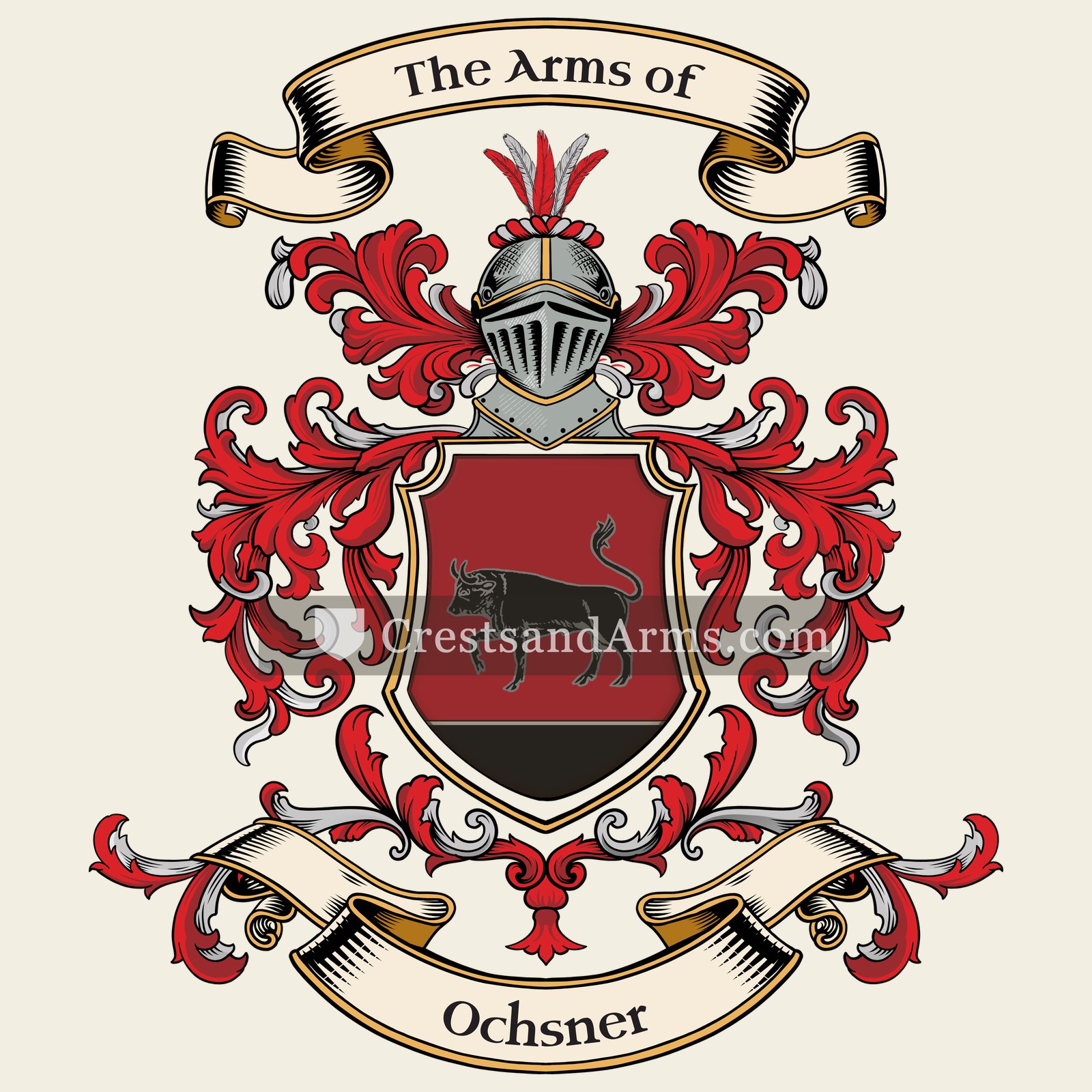 The Ochsner coat of arms
