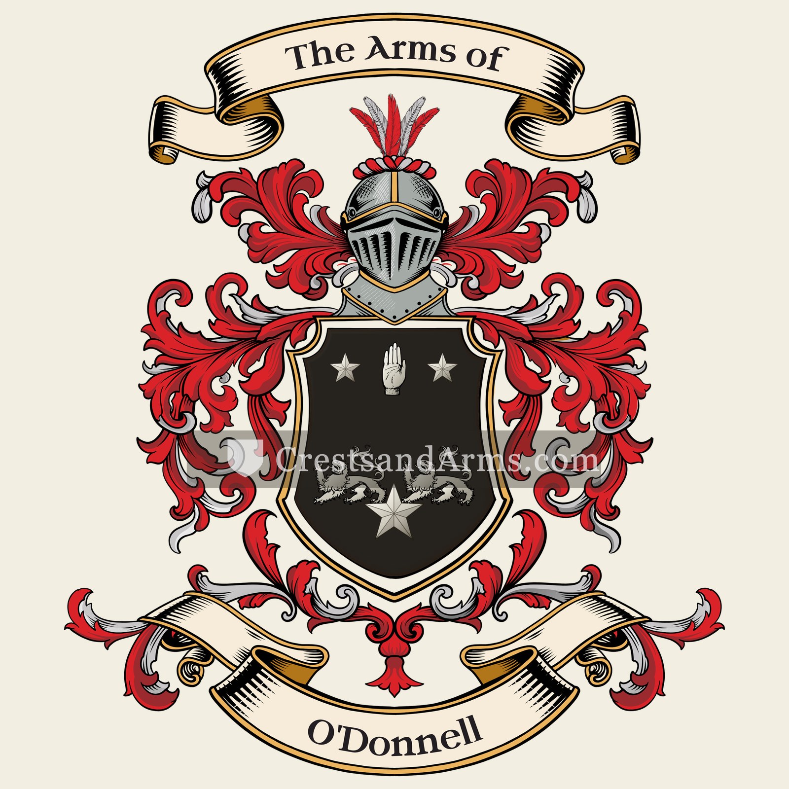 The O'Donnell coat of arms
