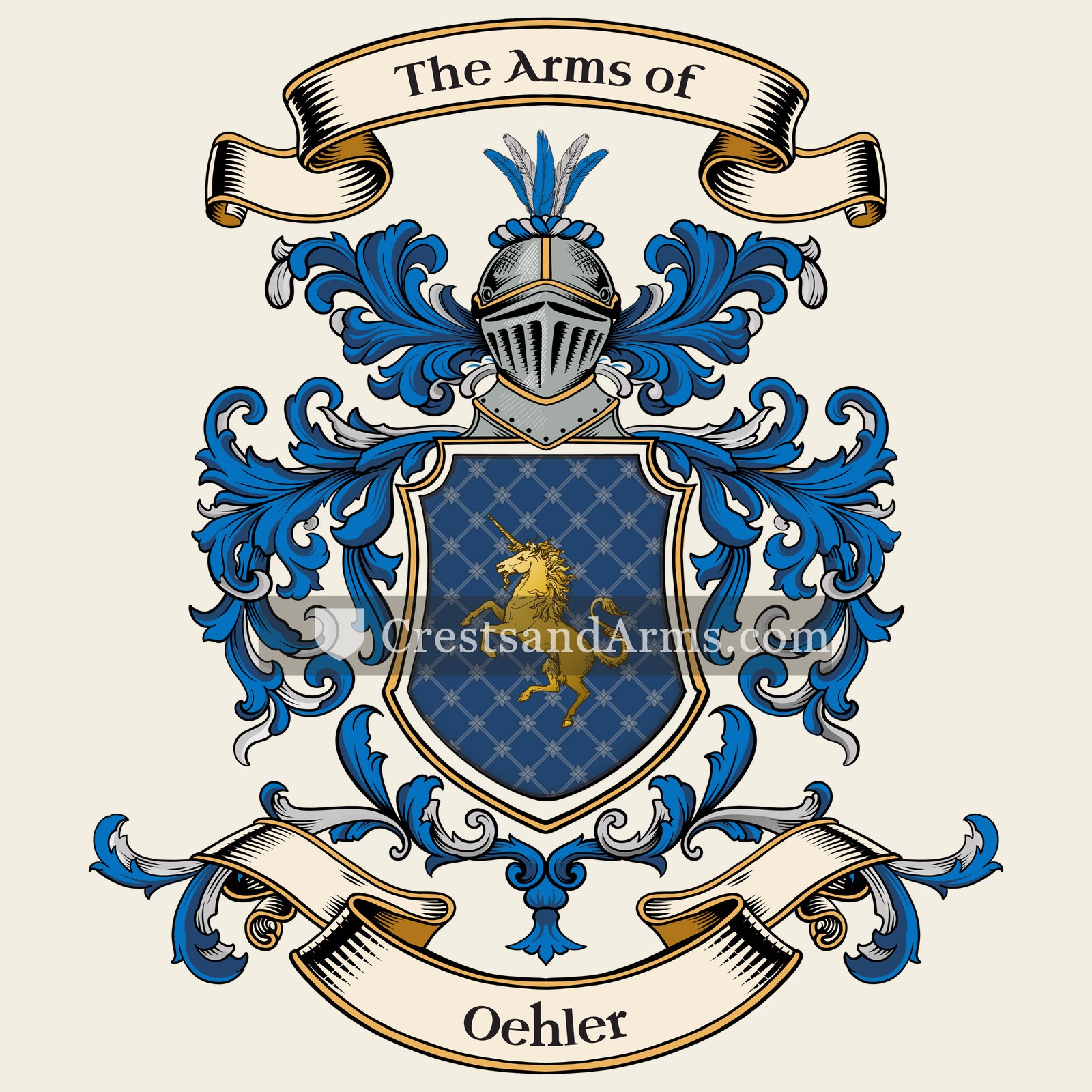 The Oehler coat of arms