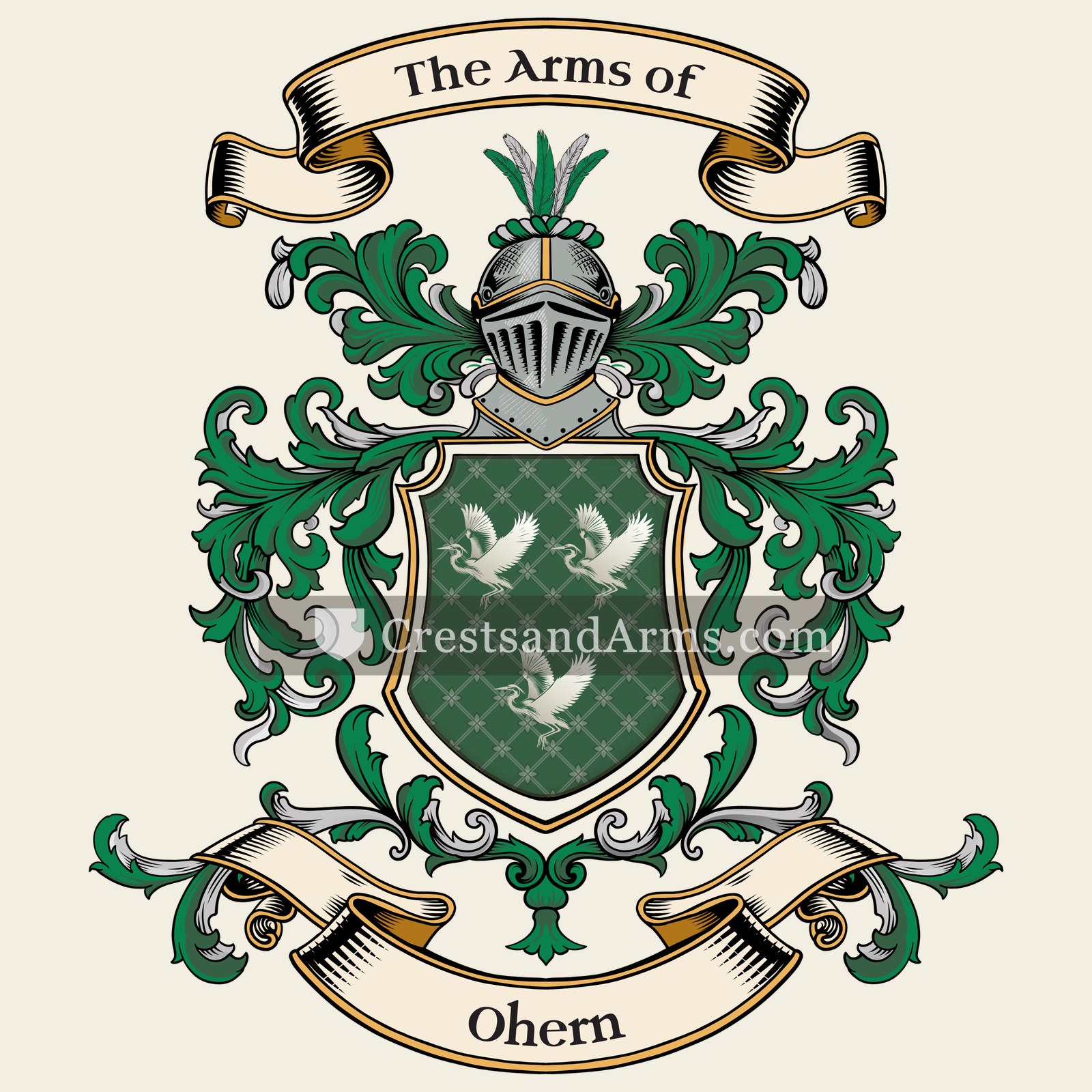The Ohern coat of arms