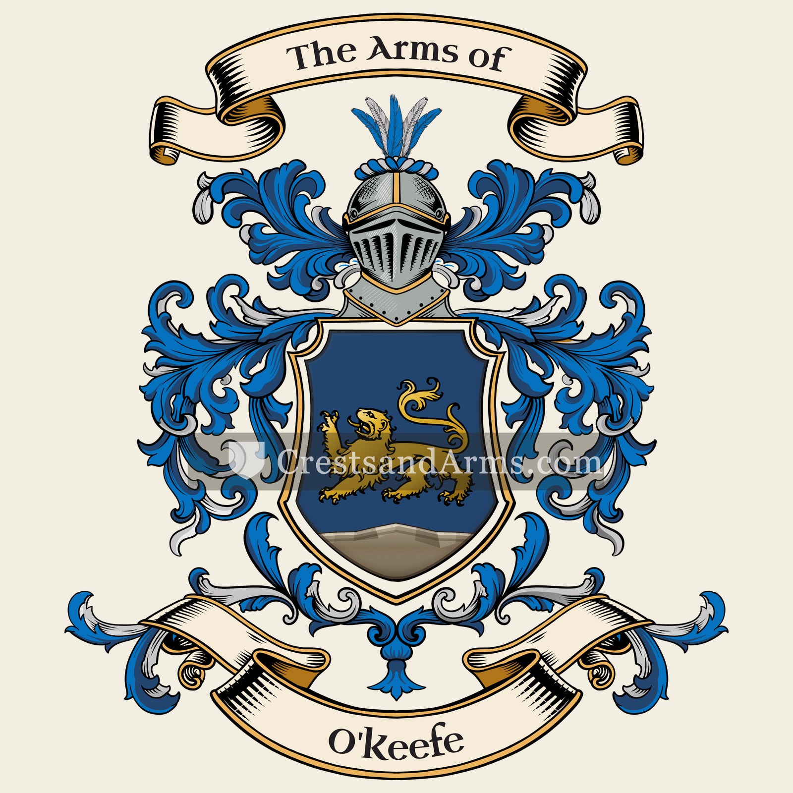 The O'Keefe coat of arms