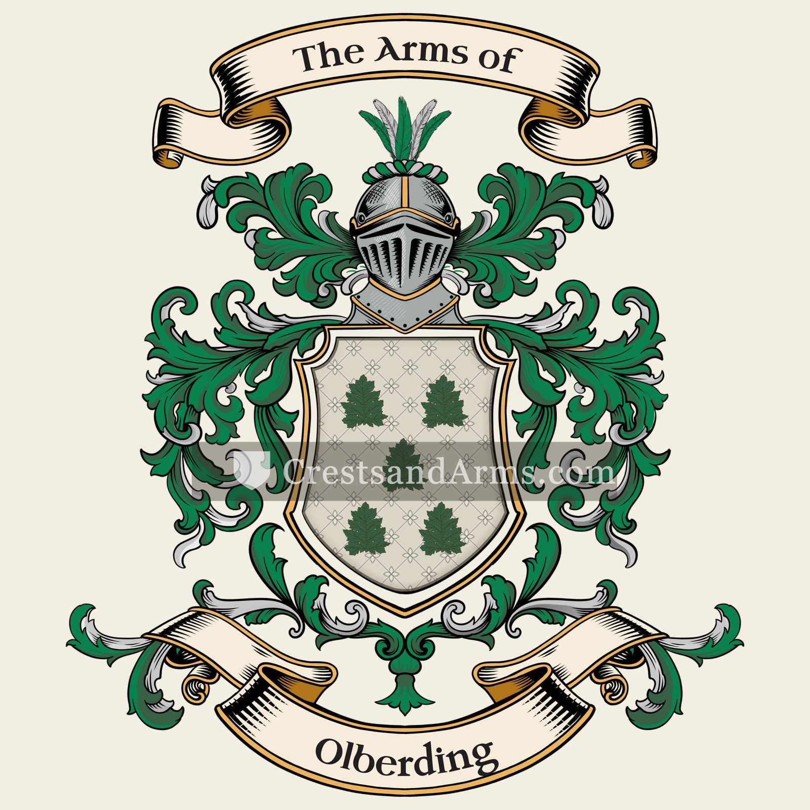 The Olberding coat of arms