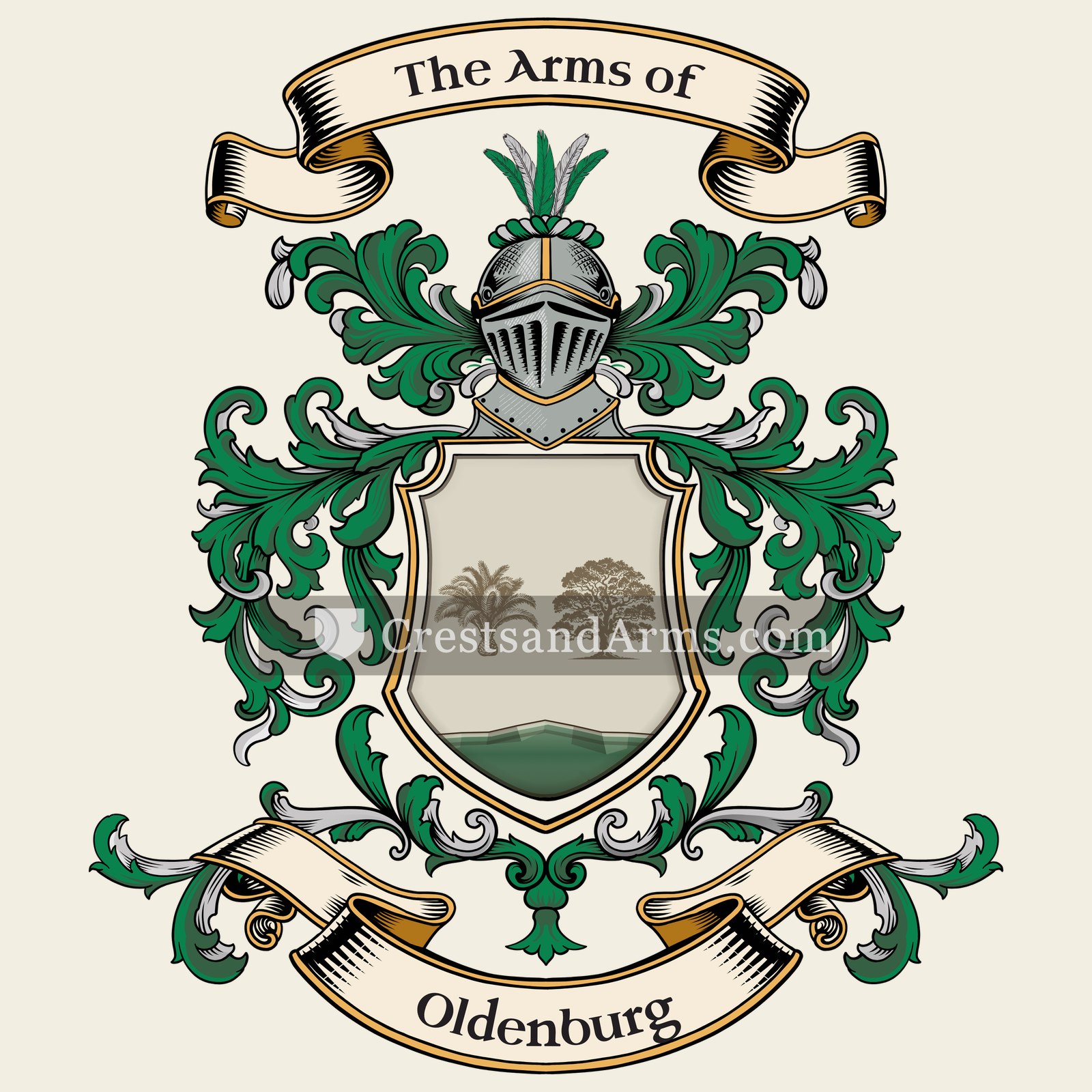 The Oldenburg coat of arms
