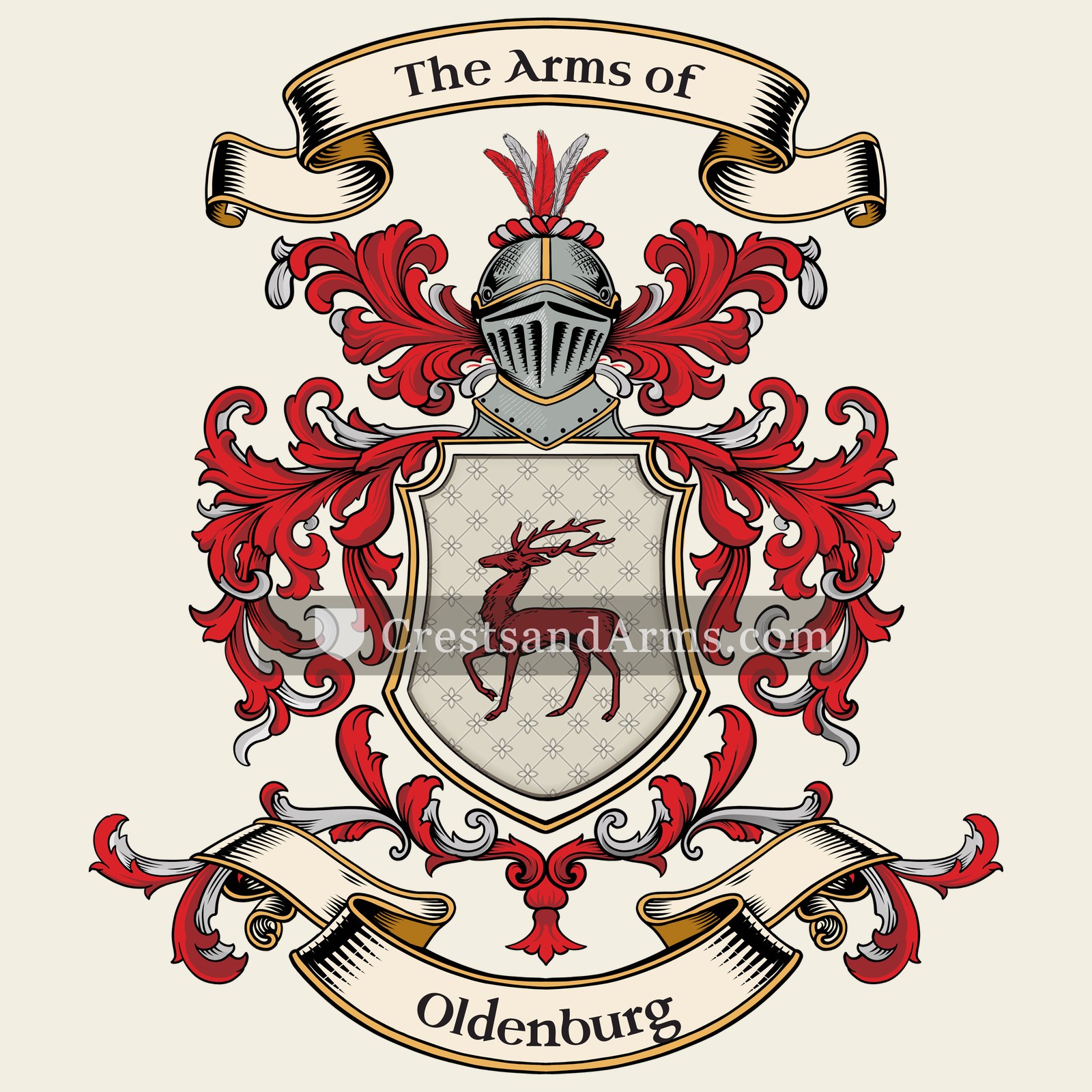 The Oldenburg coat of arms