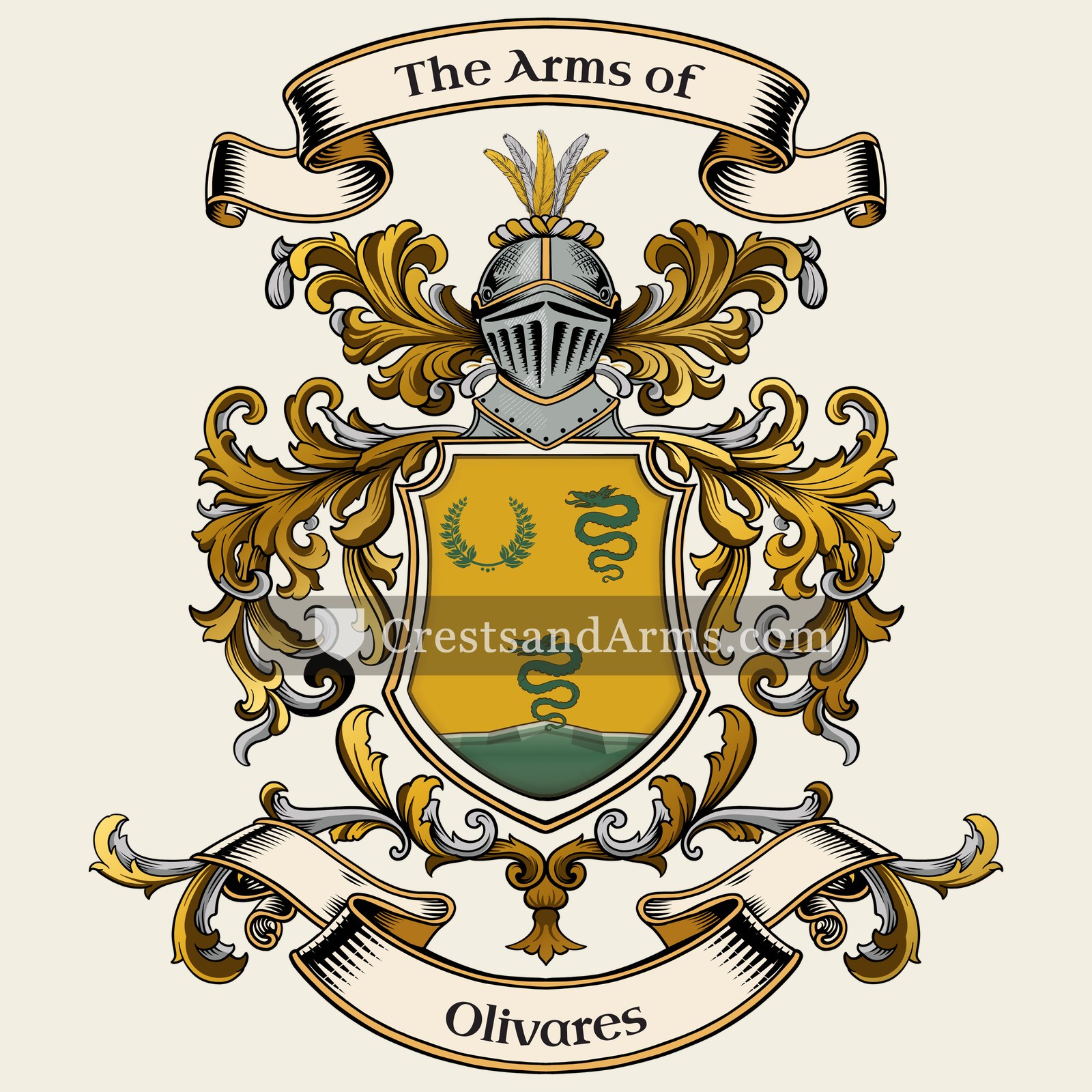 The Olivares coat of arms