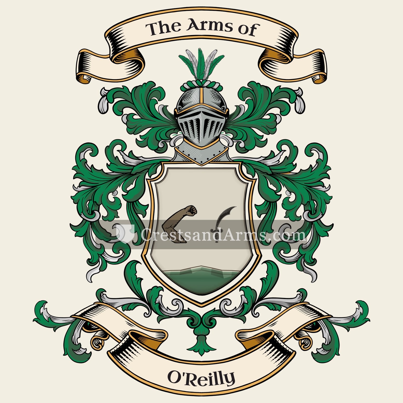 The O'Reilly coat of arms