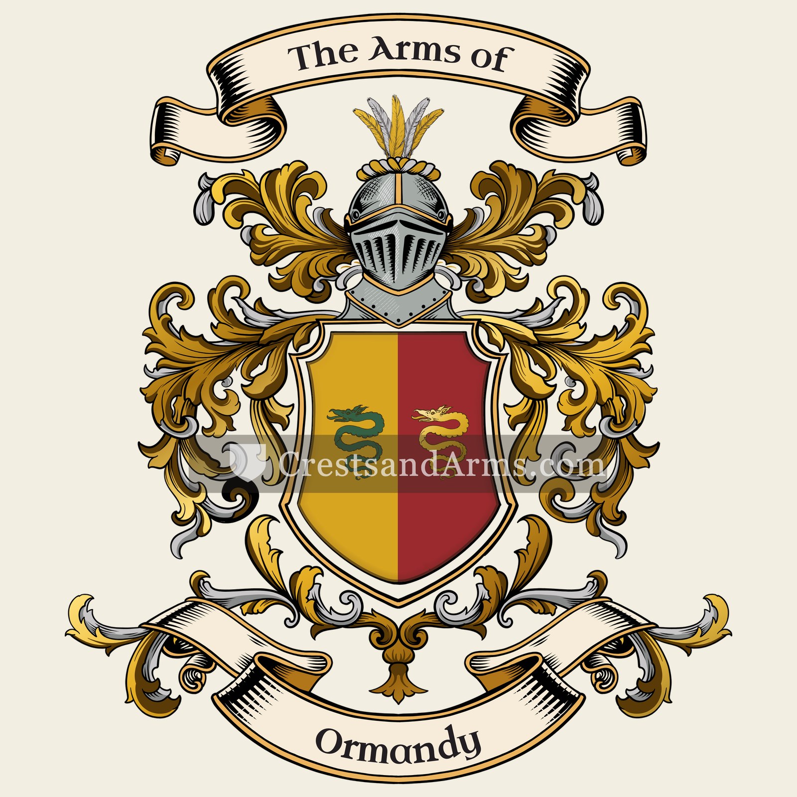 The Ormandy coat of arms