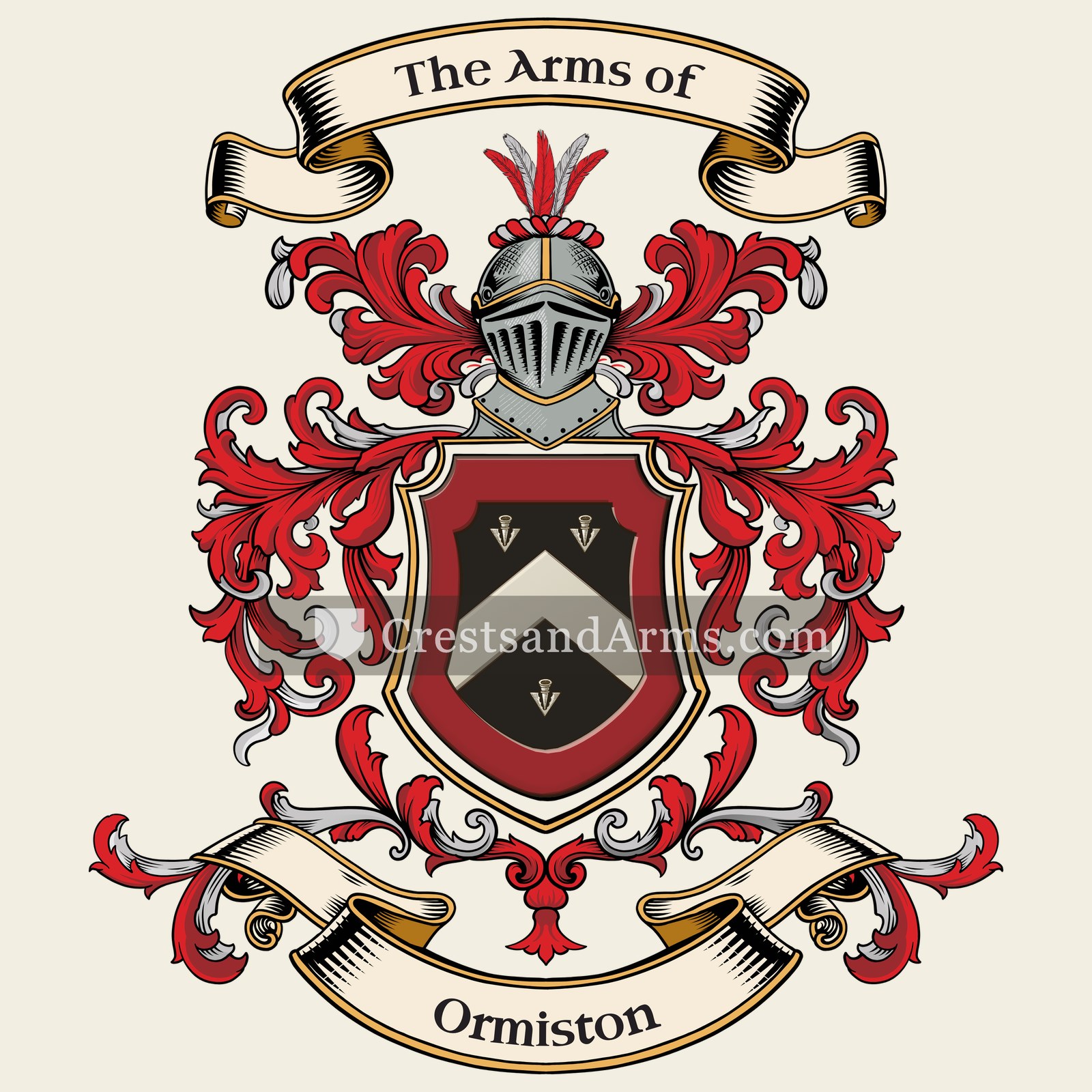 The Ormiston coat of arms