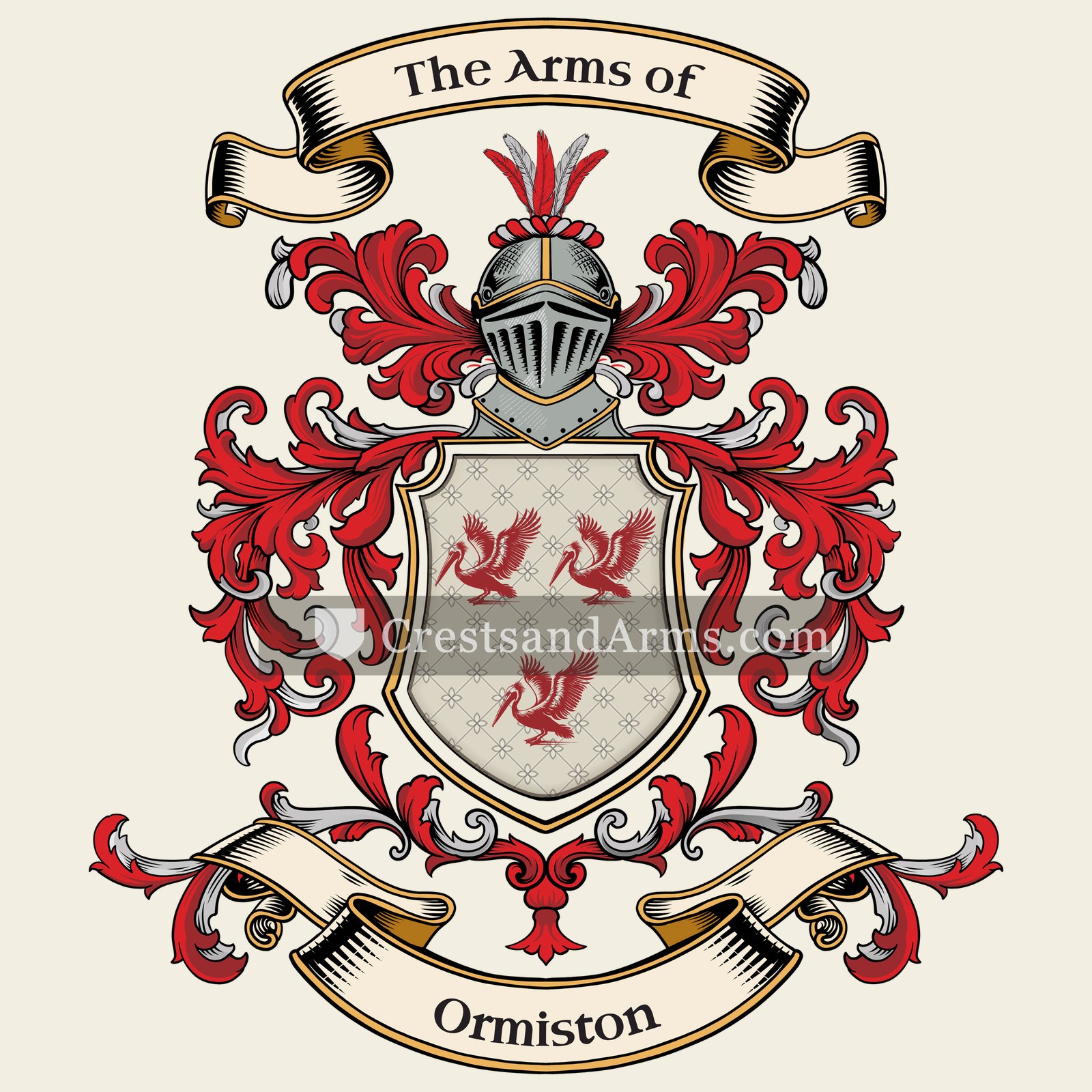 The Ormiston coat of arms