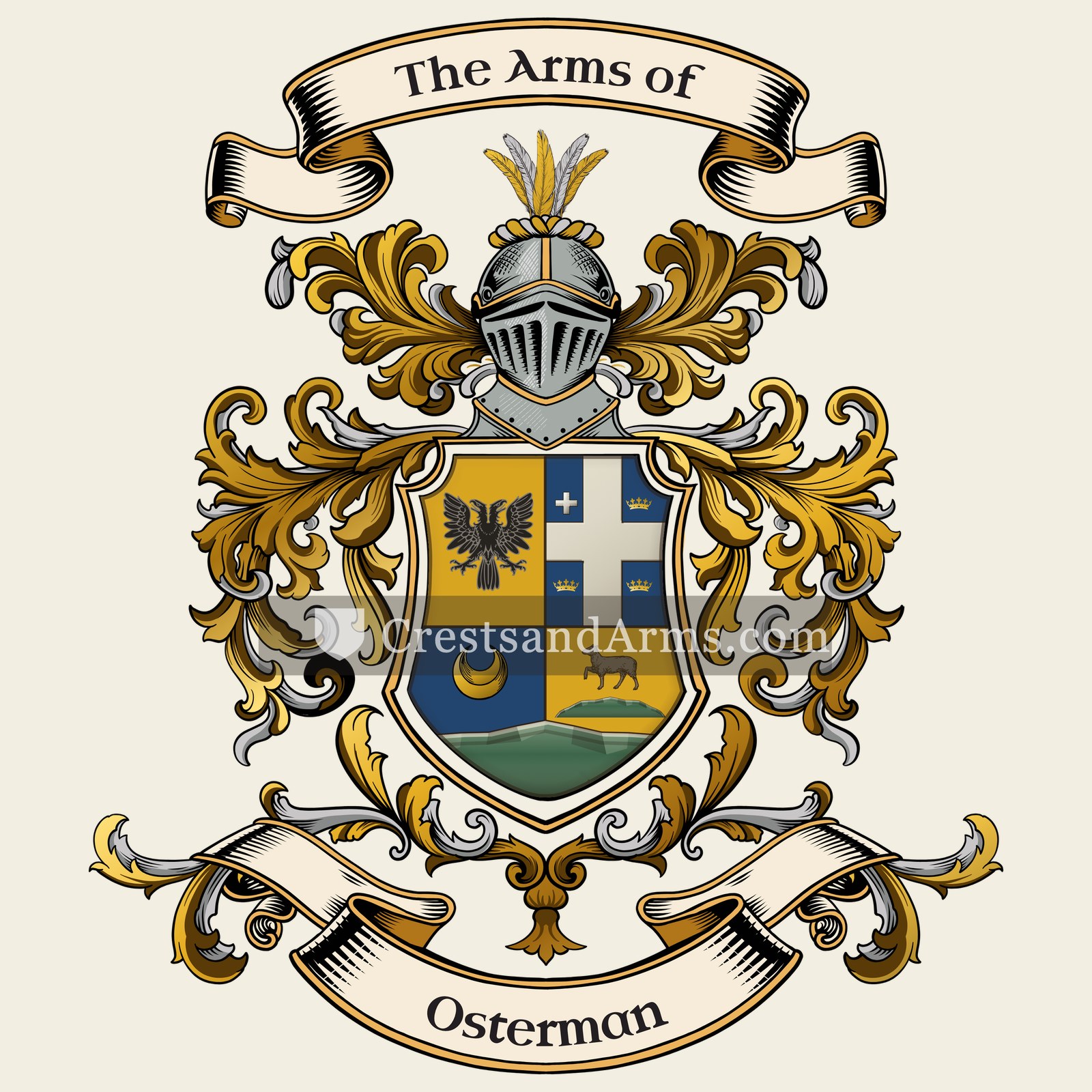 The Osterman coat of arms