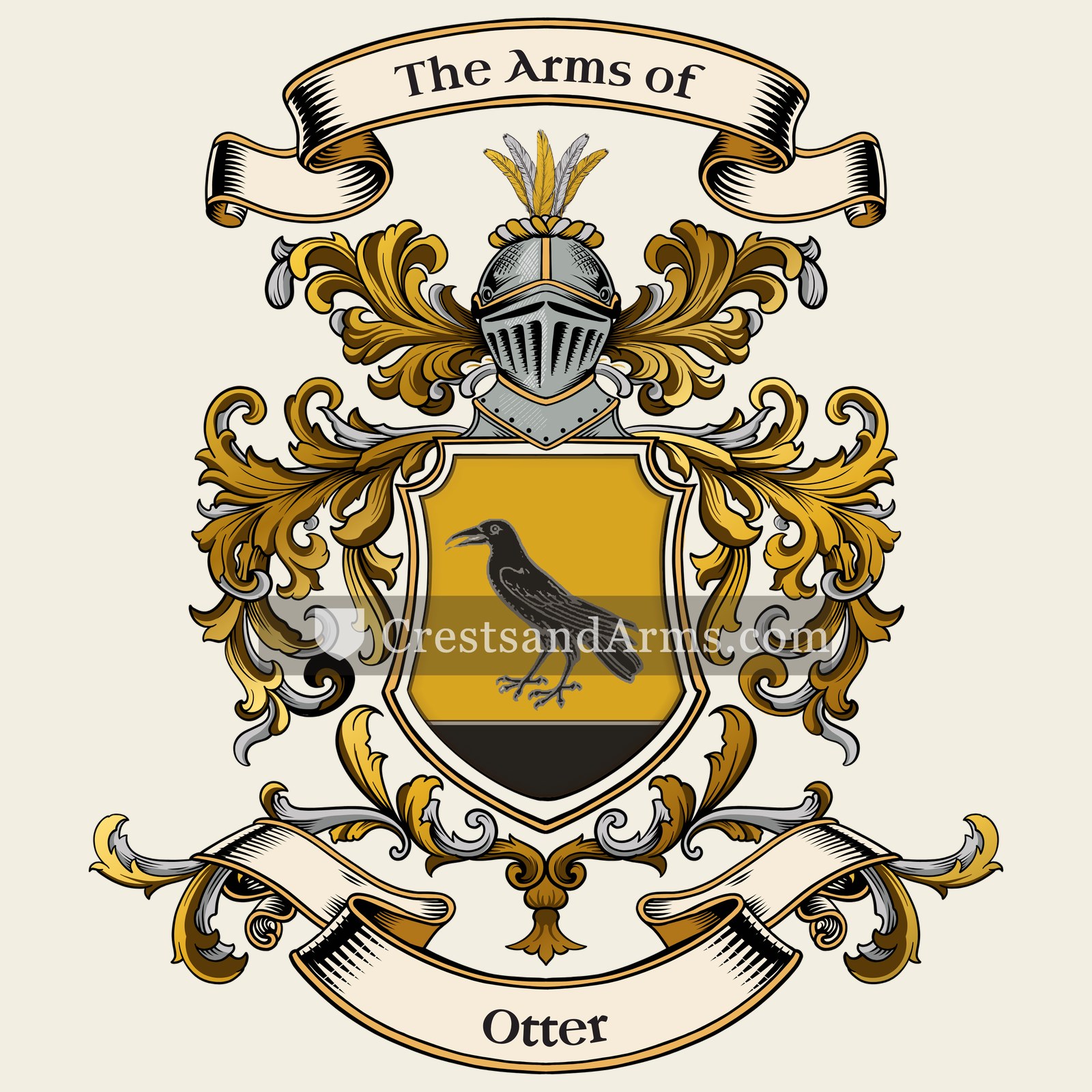 The Otter coat of arms