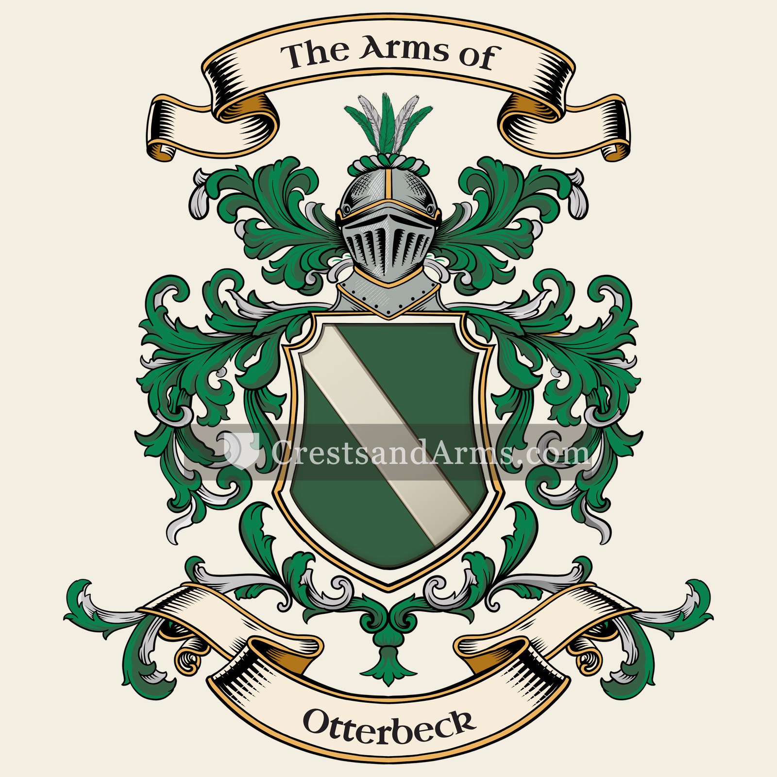 The Otterbeck coat of arms