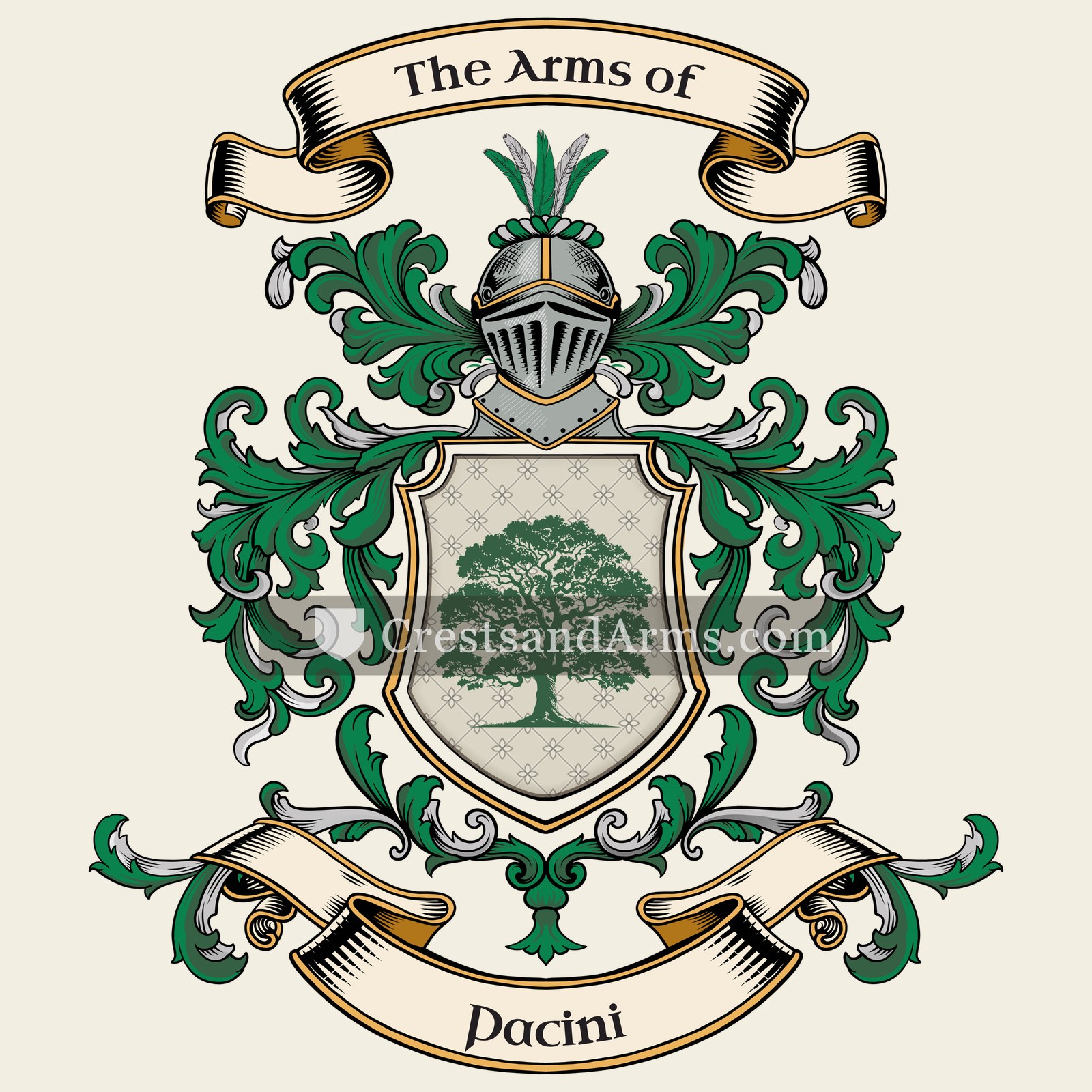 The Pacini coat of arms