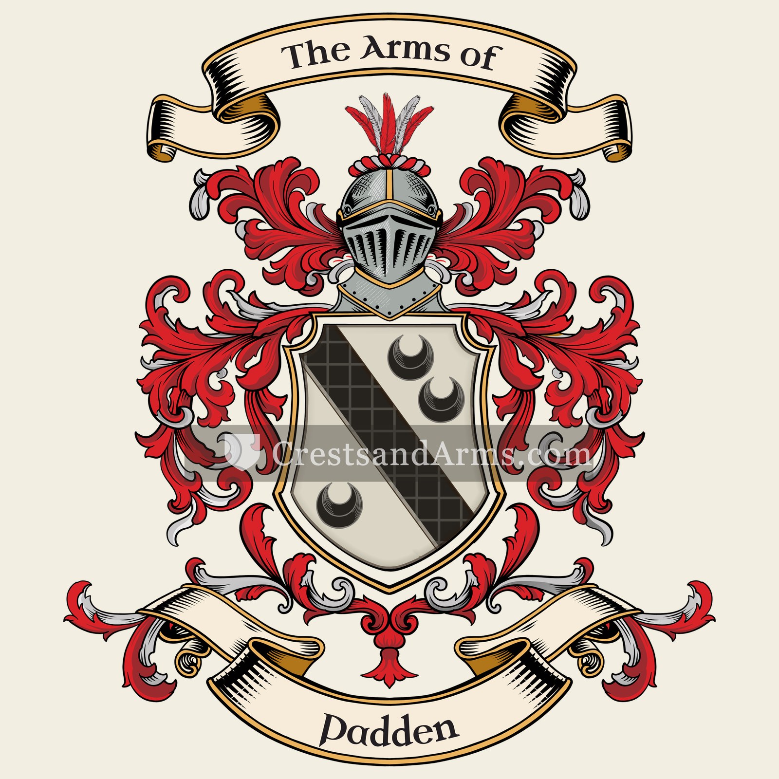 The Padden coat of arms