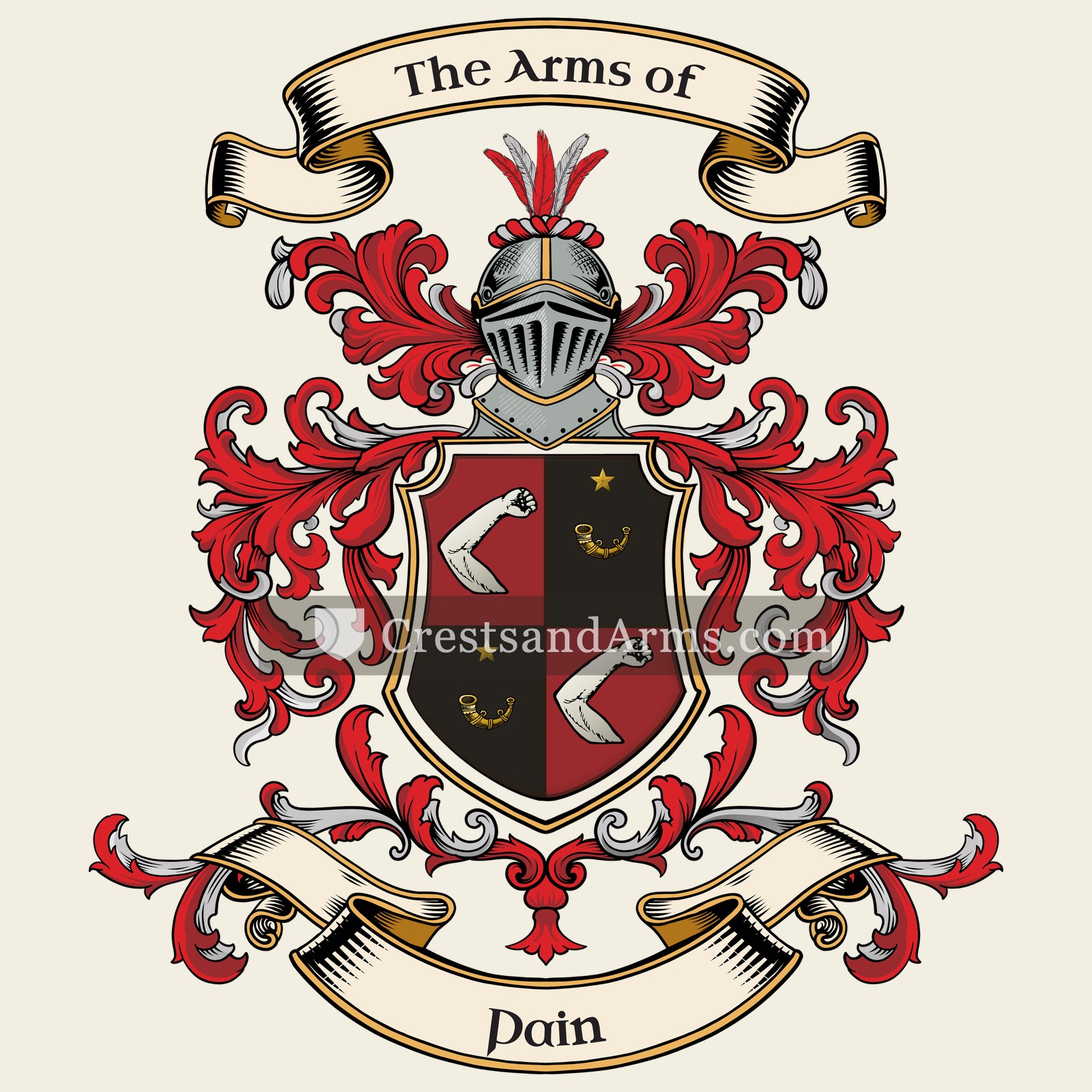 The Pain coat of arms