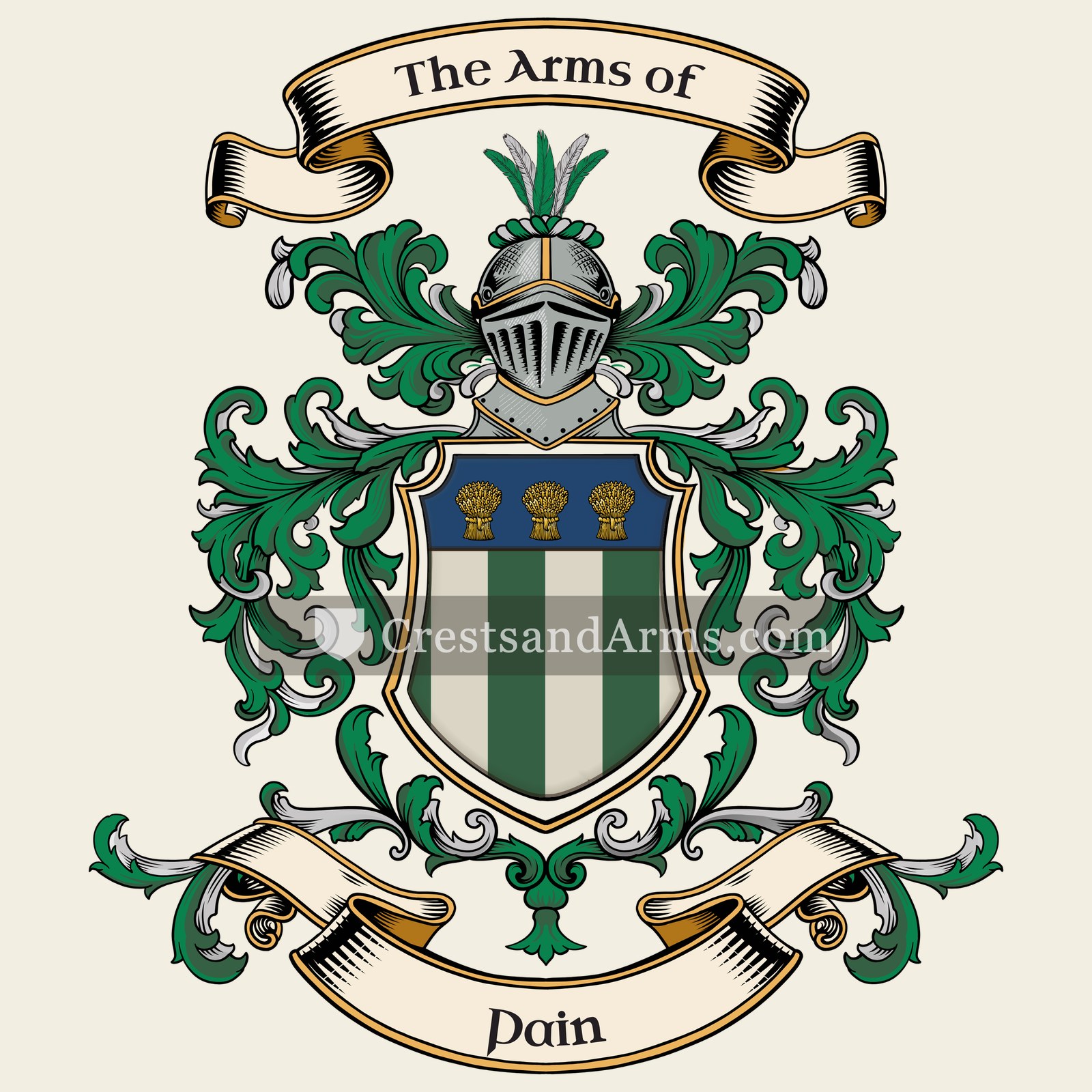 The Pain coat of arms