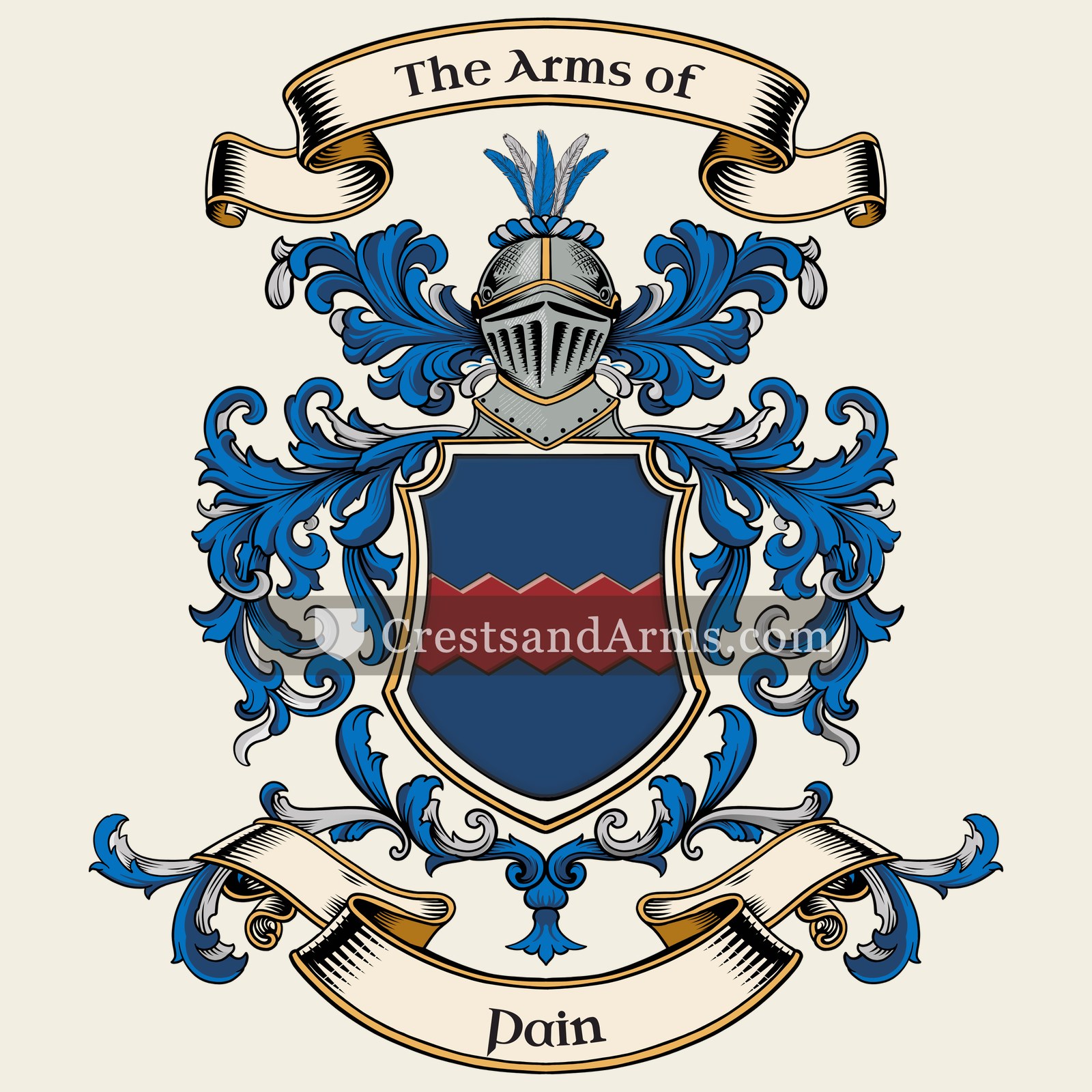 The Pain coat of arms