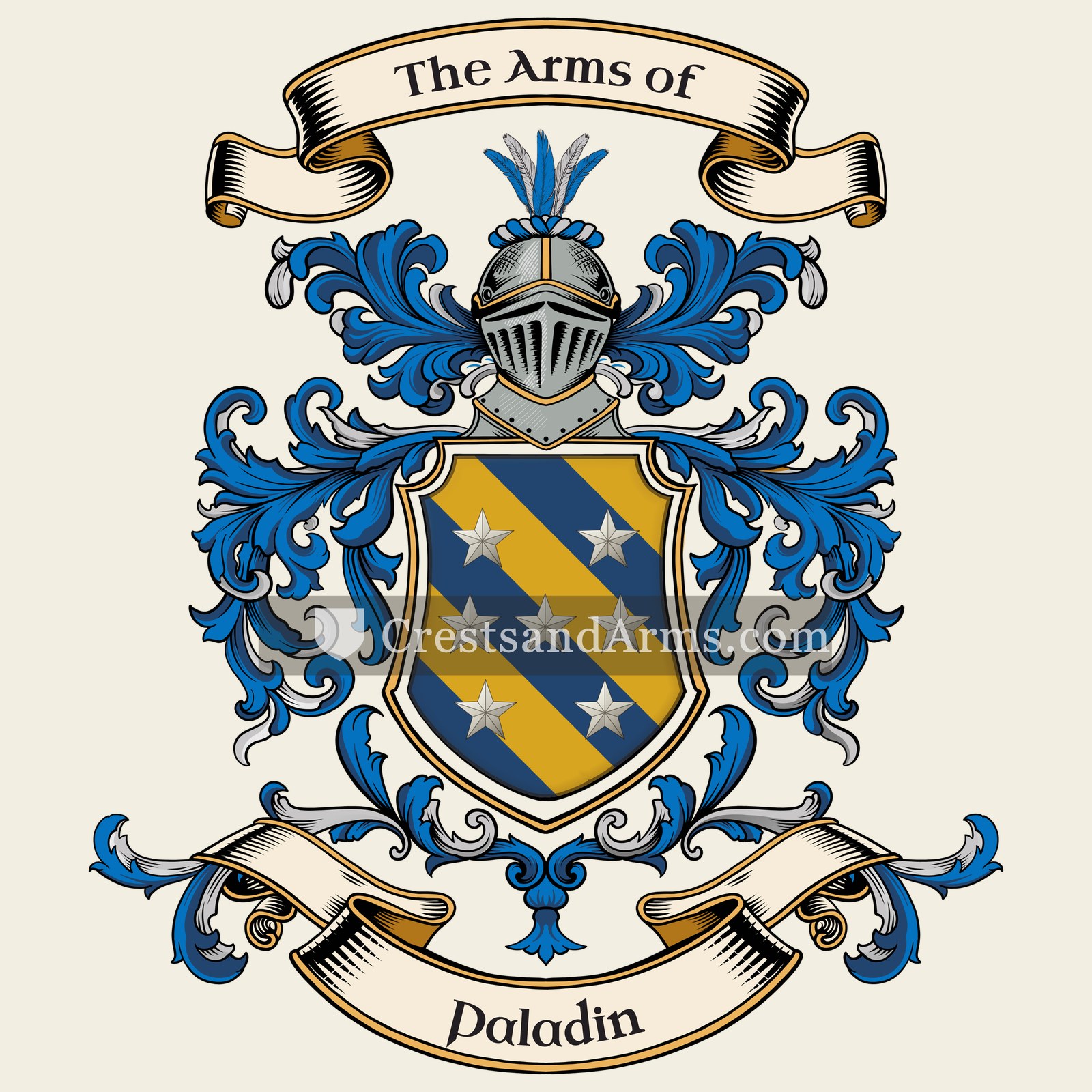 The Paladin coat of arms
