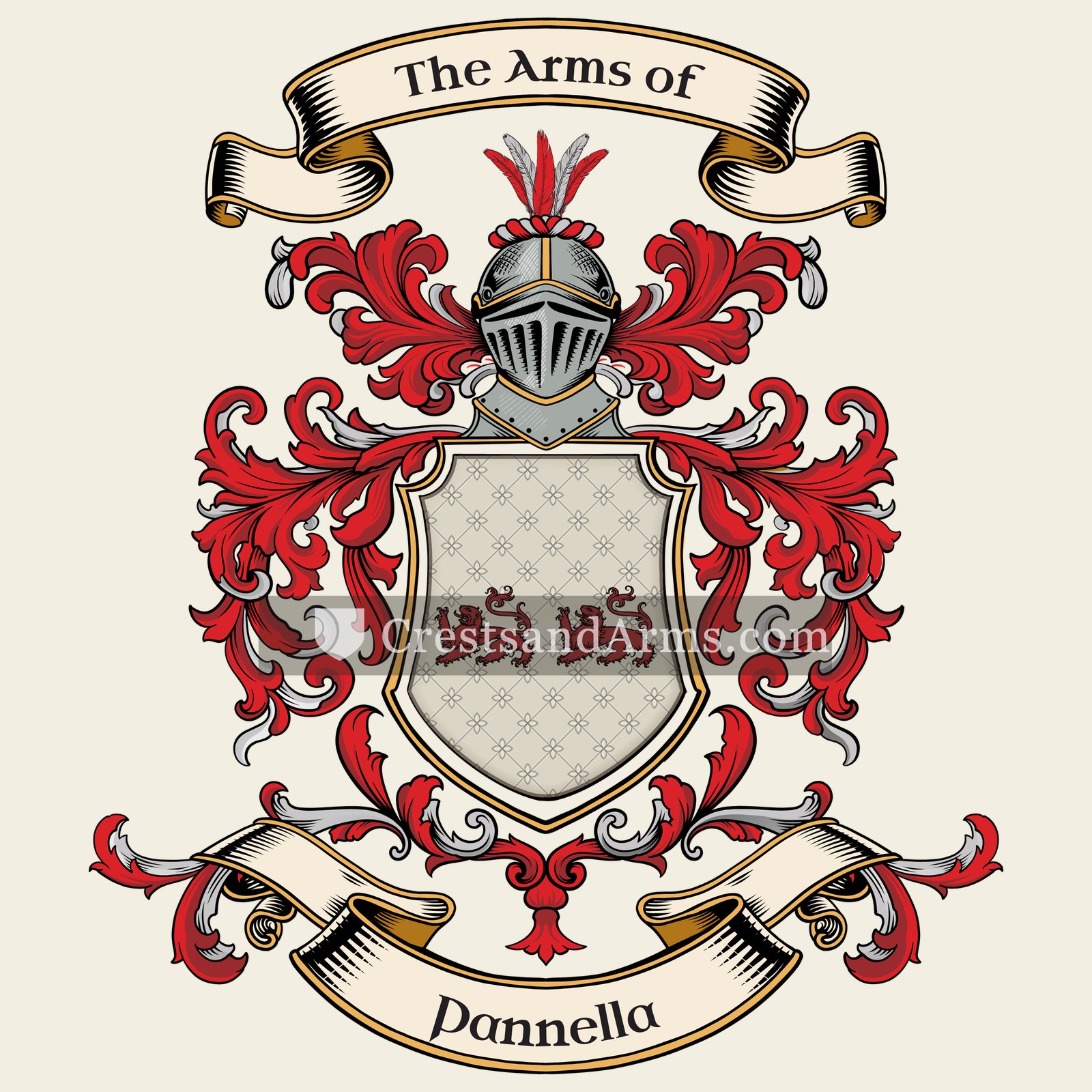 The Pannella coat of arms