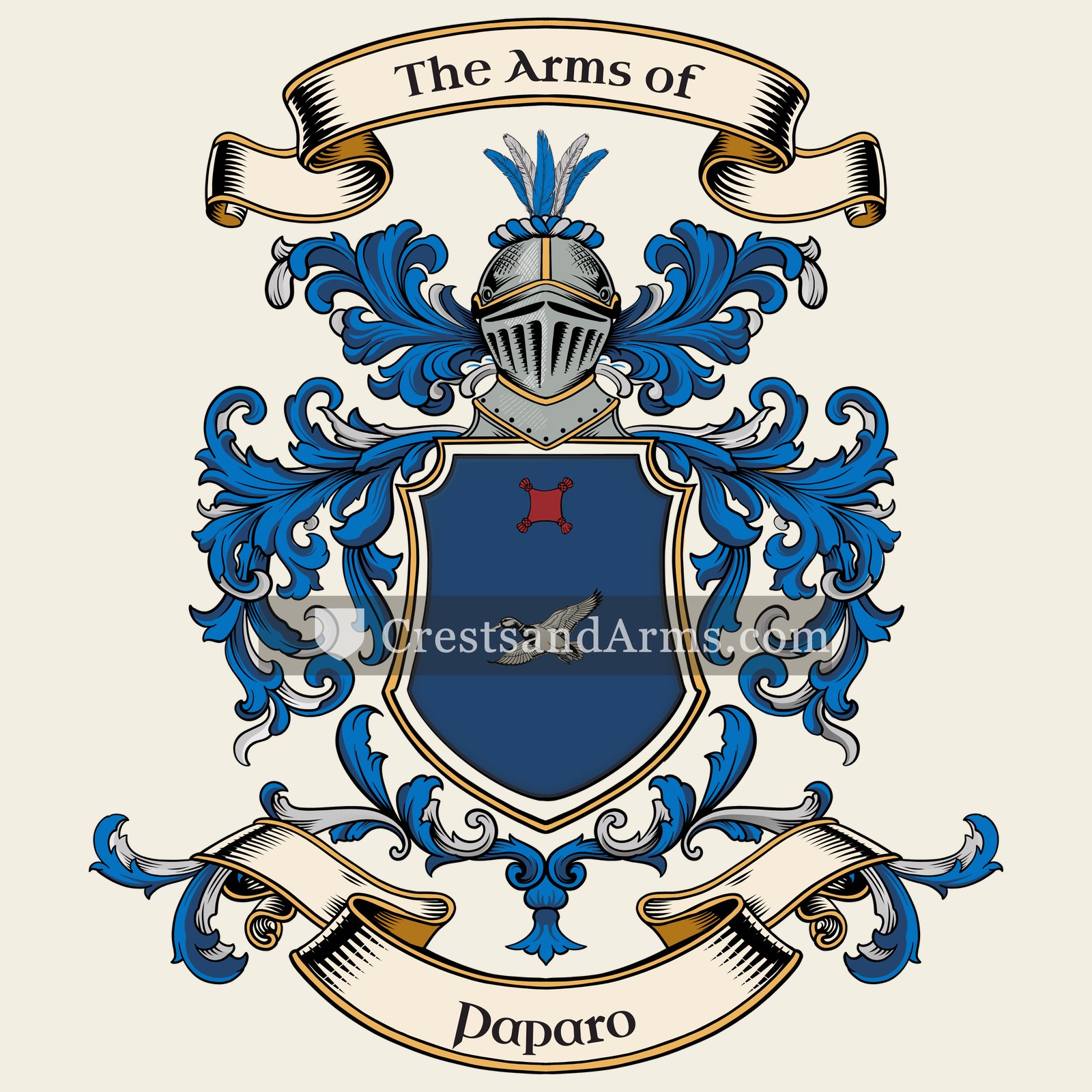 The Paparo coat of arms