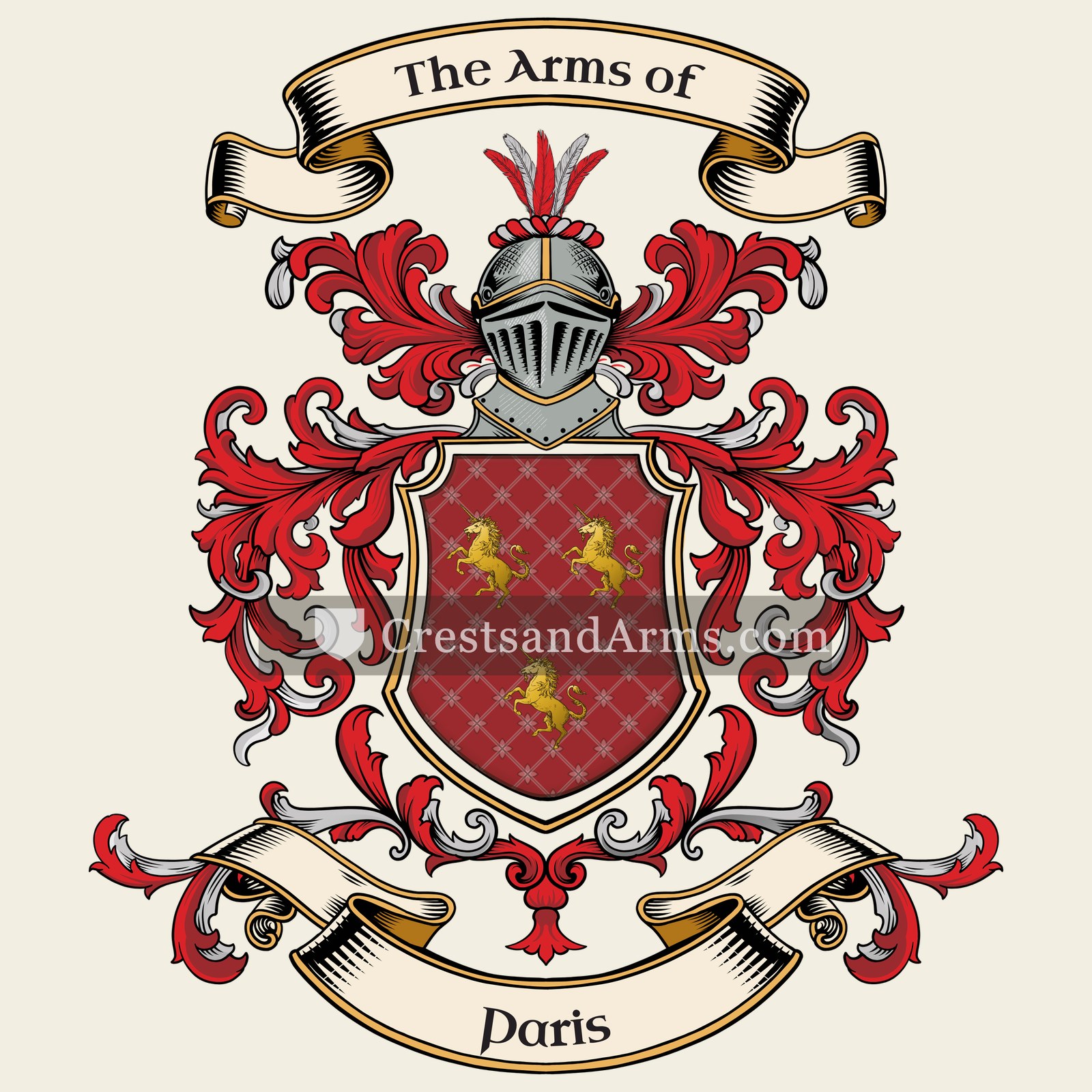 The Paris coat of arms
