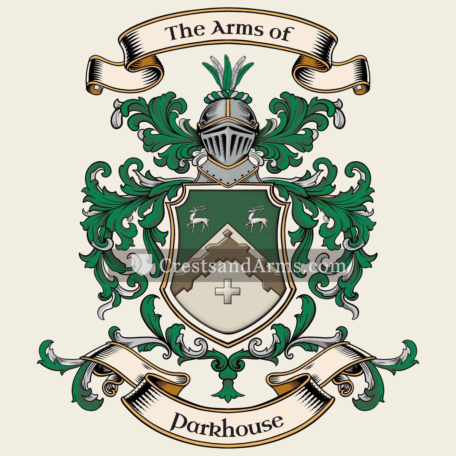 The Parkhouse coat of arms