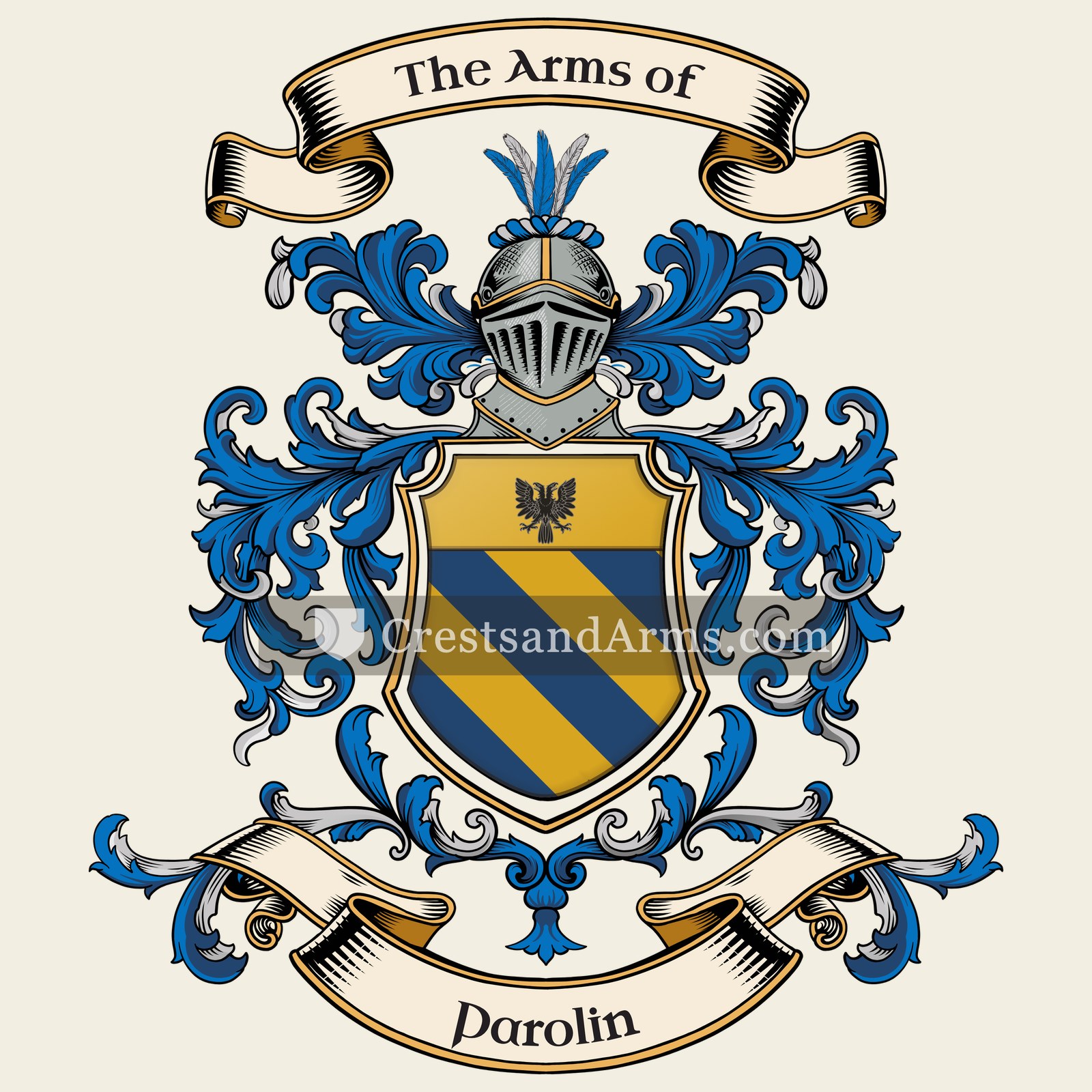 The Parolin coat of arms