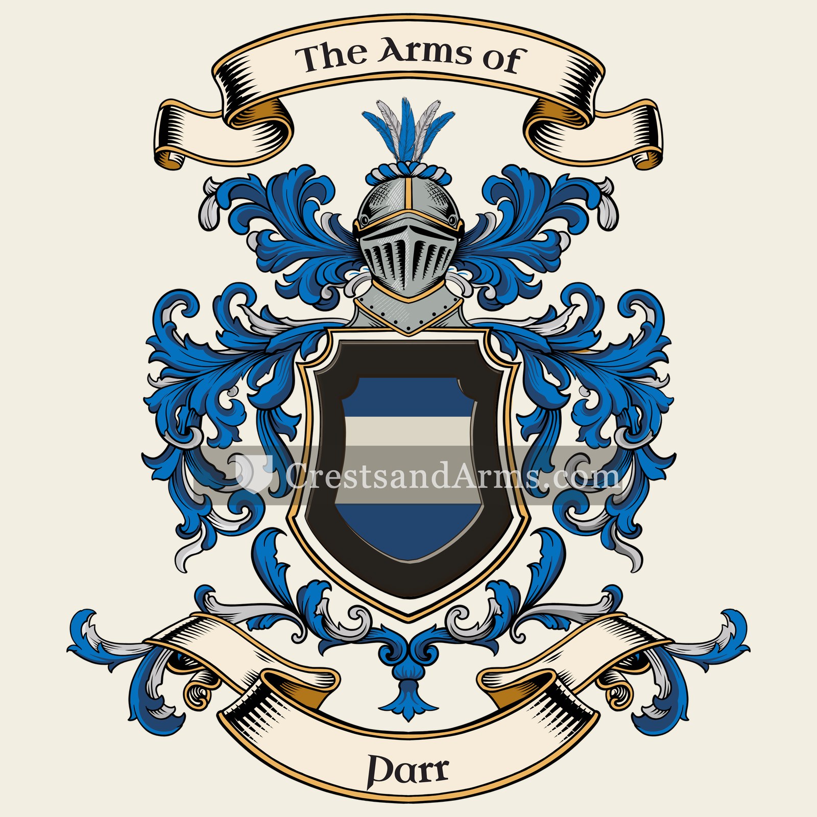 The Parr coat of arms