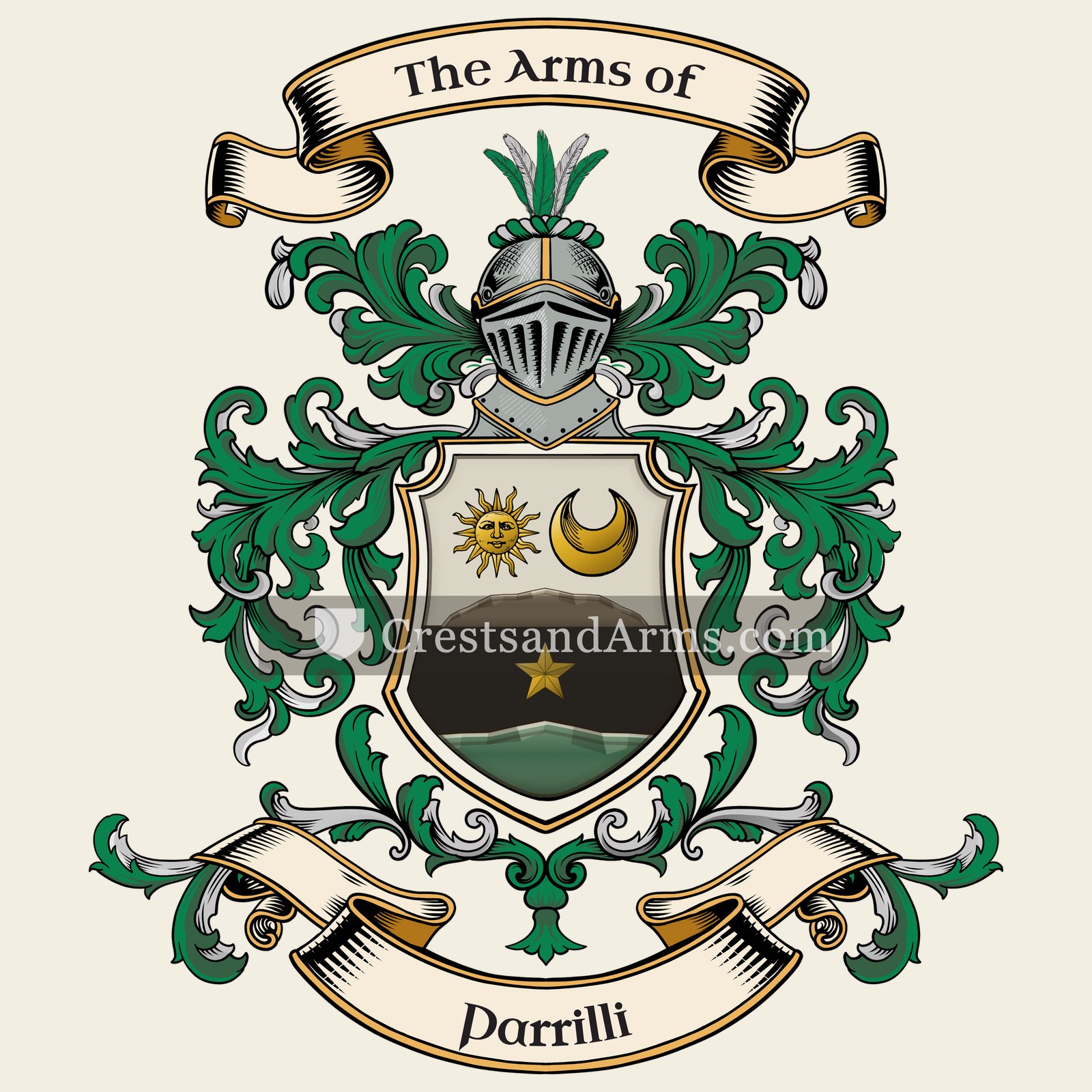 The Parrilli coat of arms